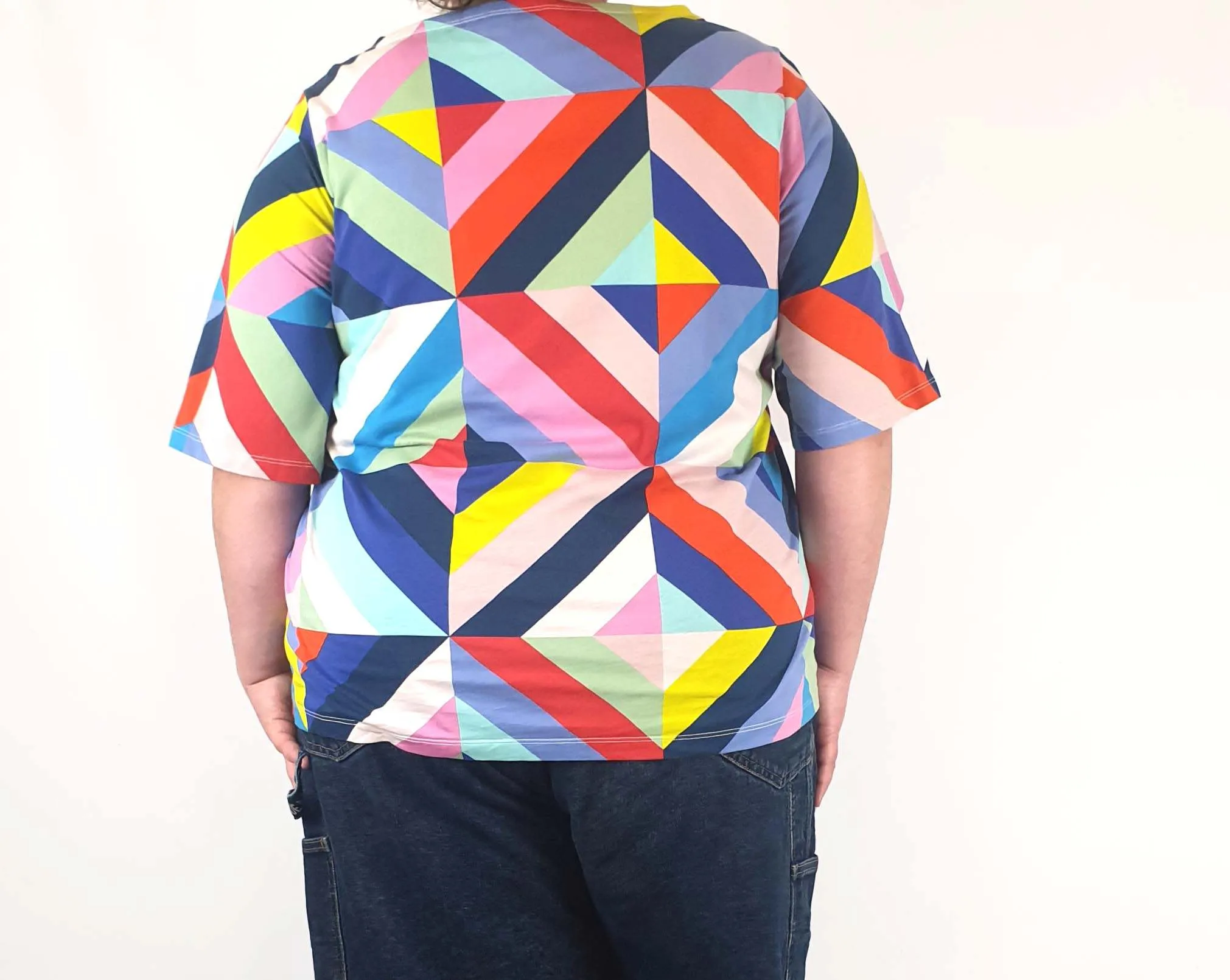 Marimekko   Uniqlo colourful striped tee shirt size XXL (teeny tiny mark)