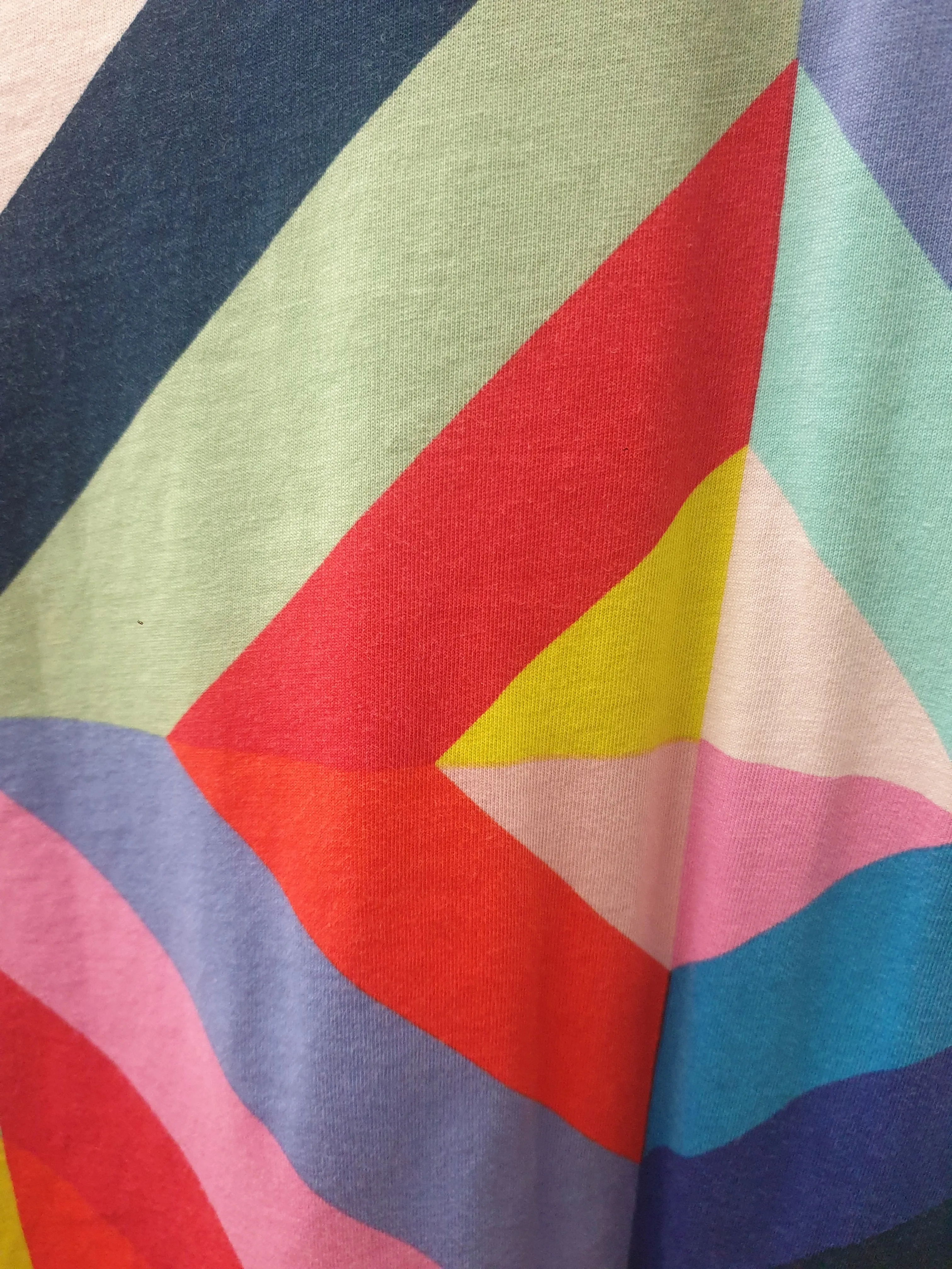 Marimekko   Uniqlo colourful striped tee shirt size XXL (teeny tiny mark)