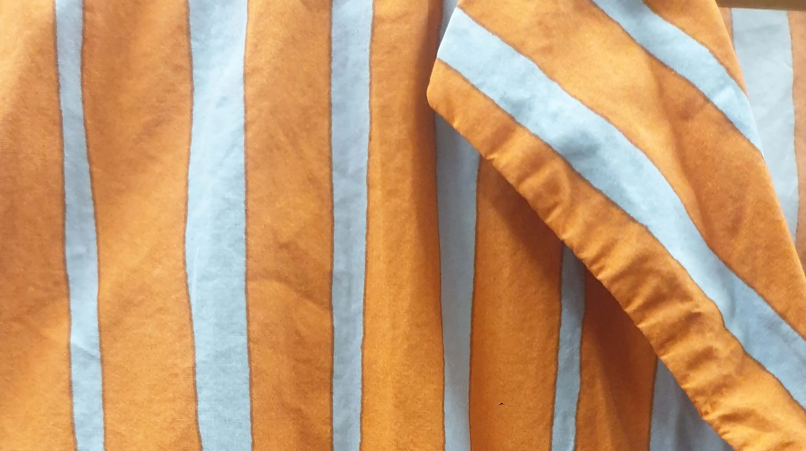 Marimekko   Uniqlo orange and grey striped shirt size L
