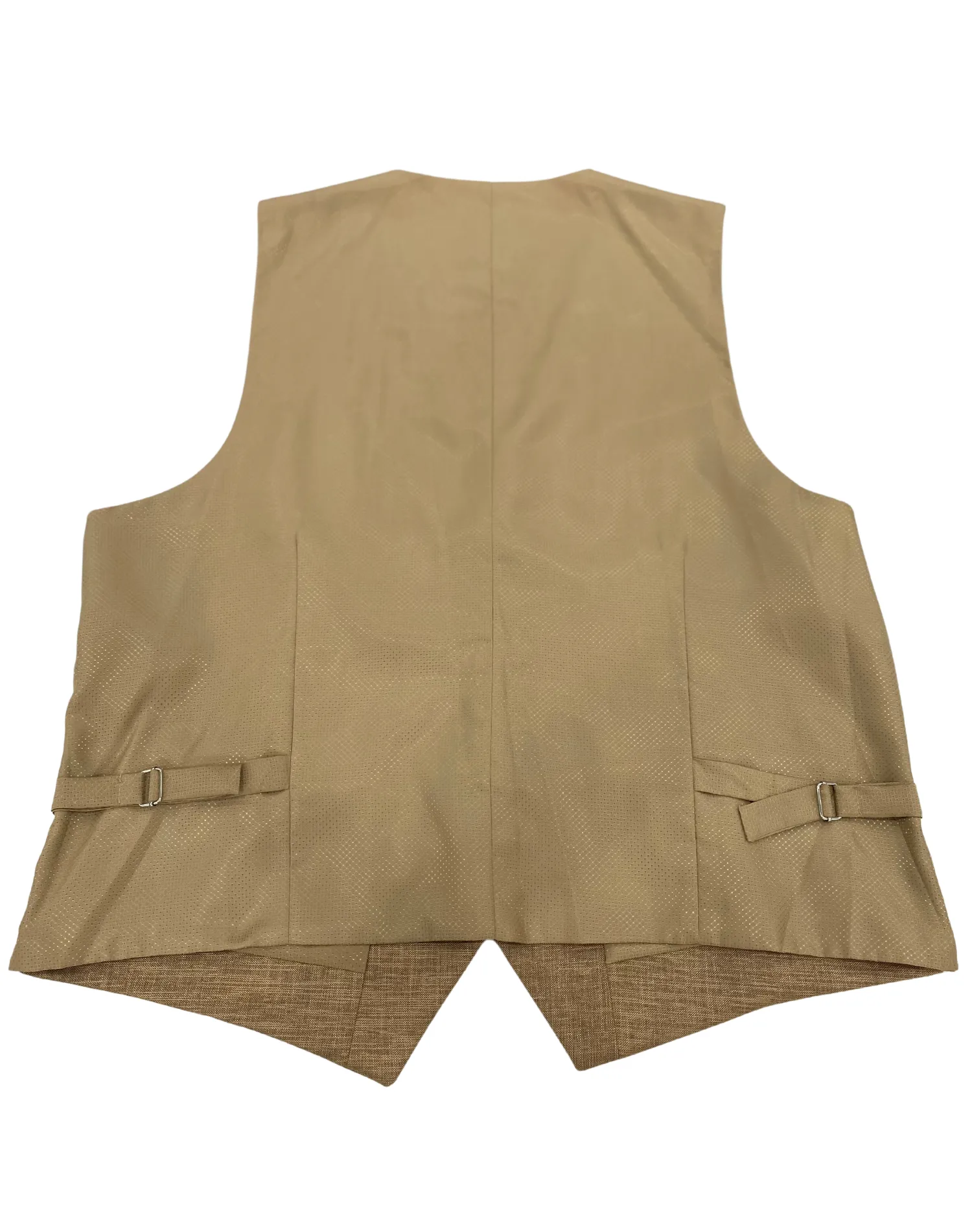 Mazari Textured Performance Stretch Vest - Mustard