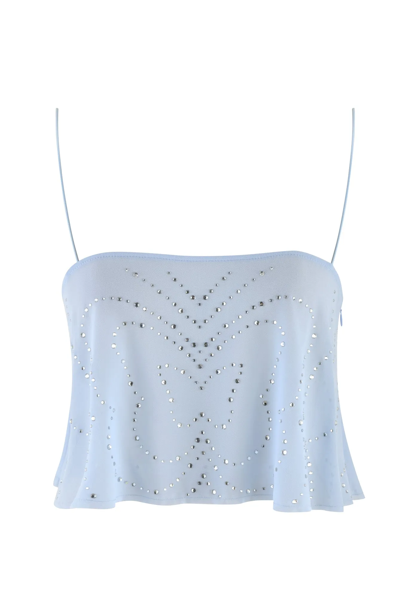 MINA TOP - BLUE : BABY BLUE