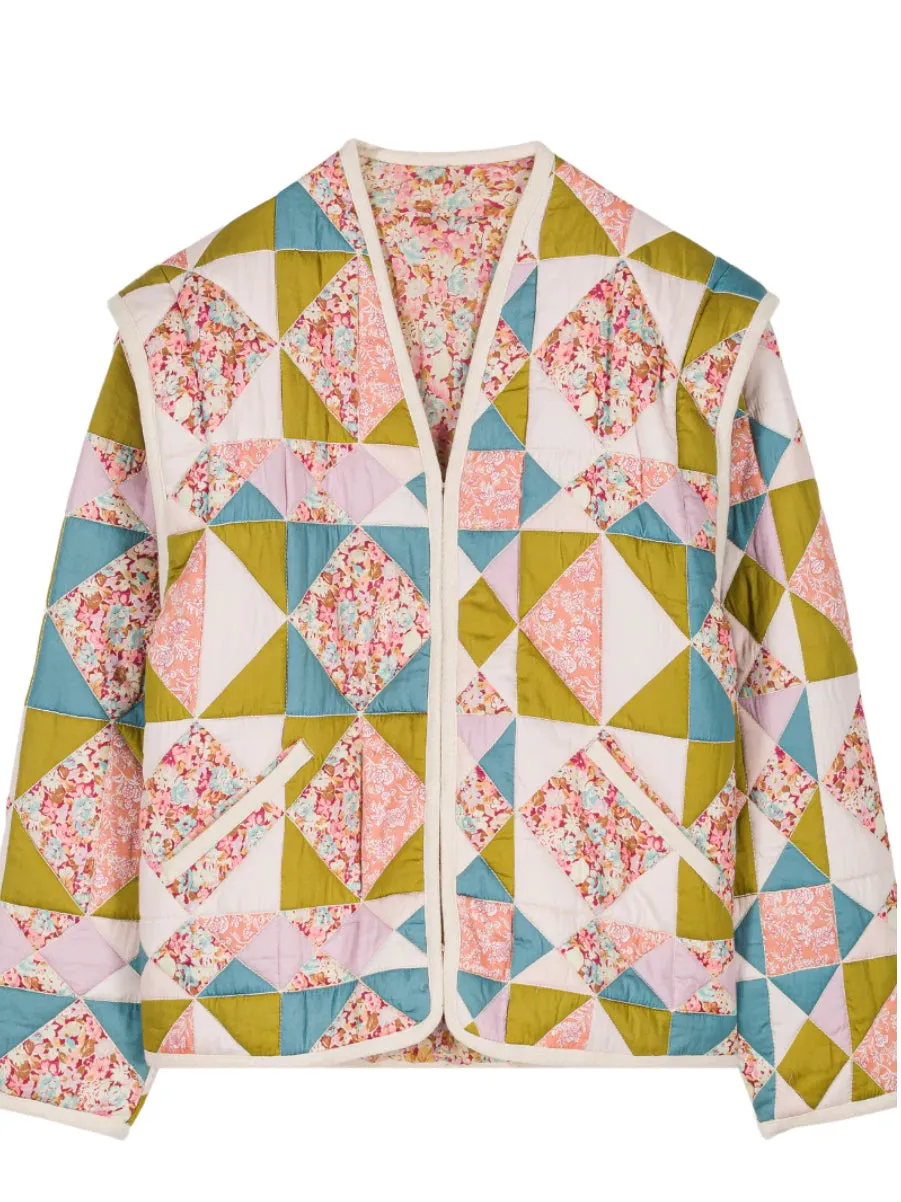 Neliana Jacket - Patch Sweet Pastel