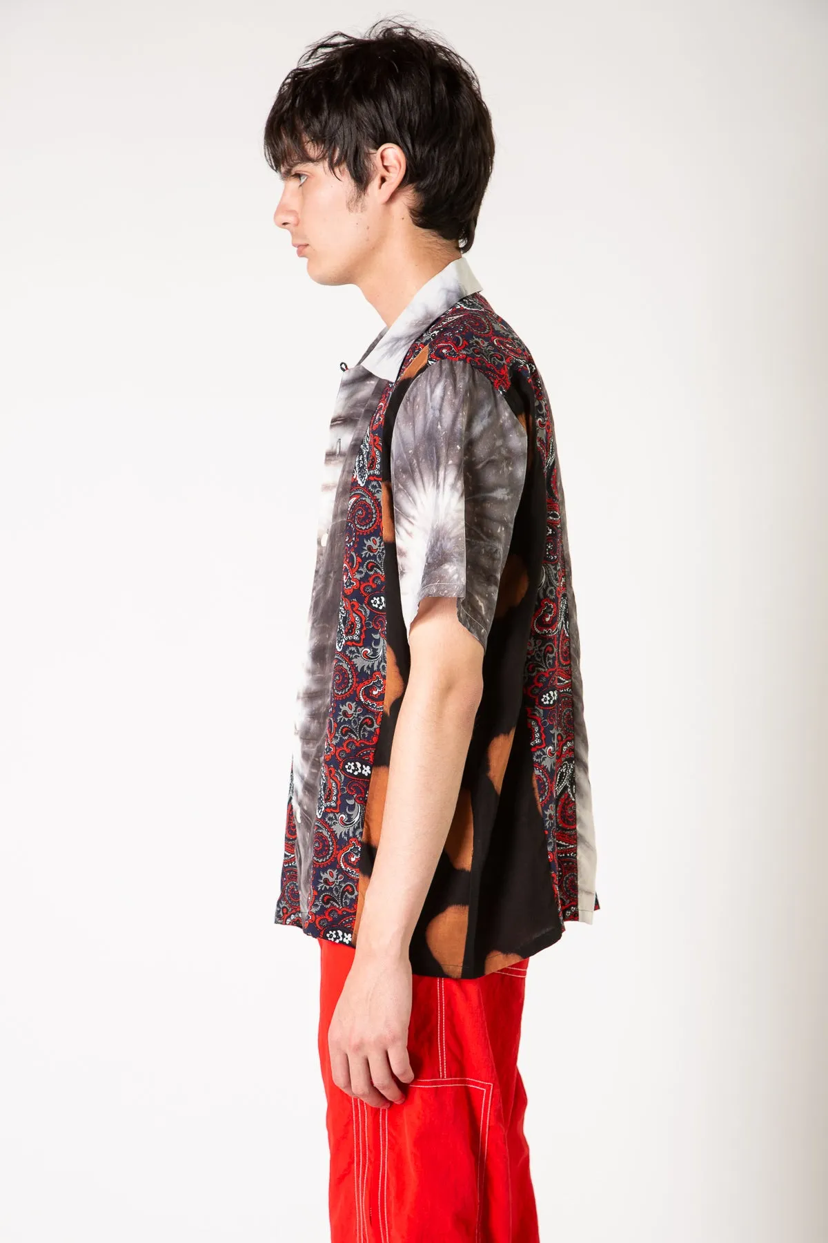 NOMA T.D. | PATCHWORK SHORT SLEEVE SHIRT