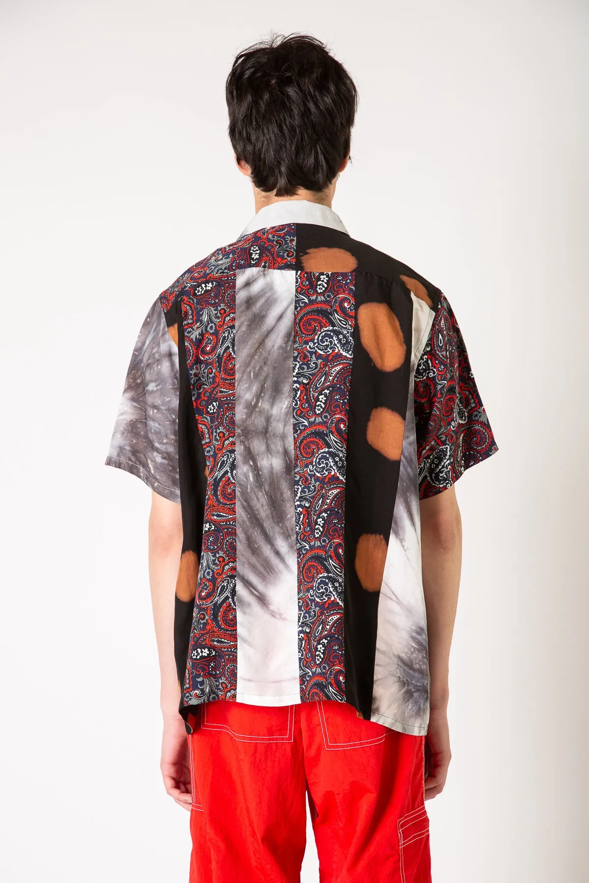 NOMA T.D. | PATCHWORK SHORT SLEEVE SHIRT