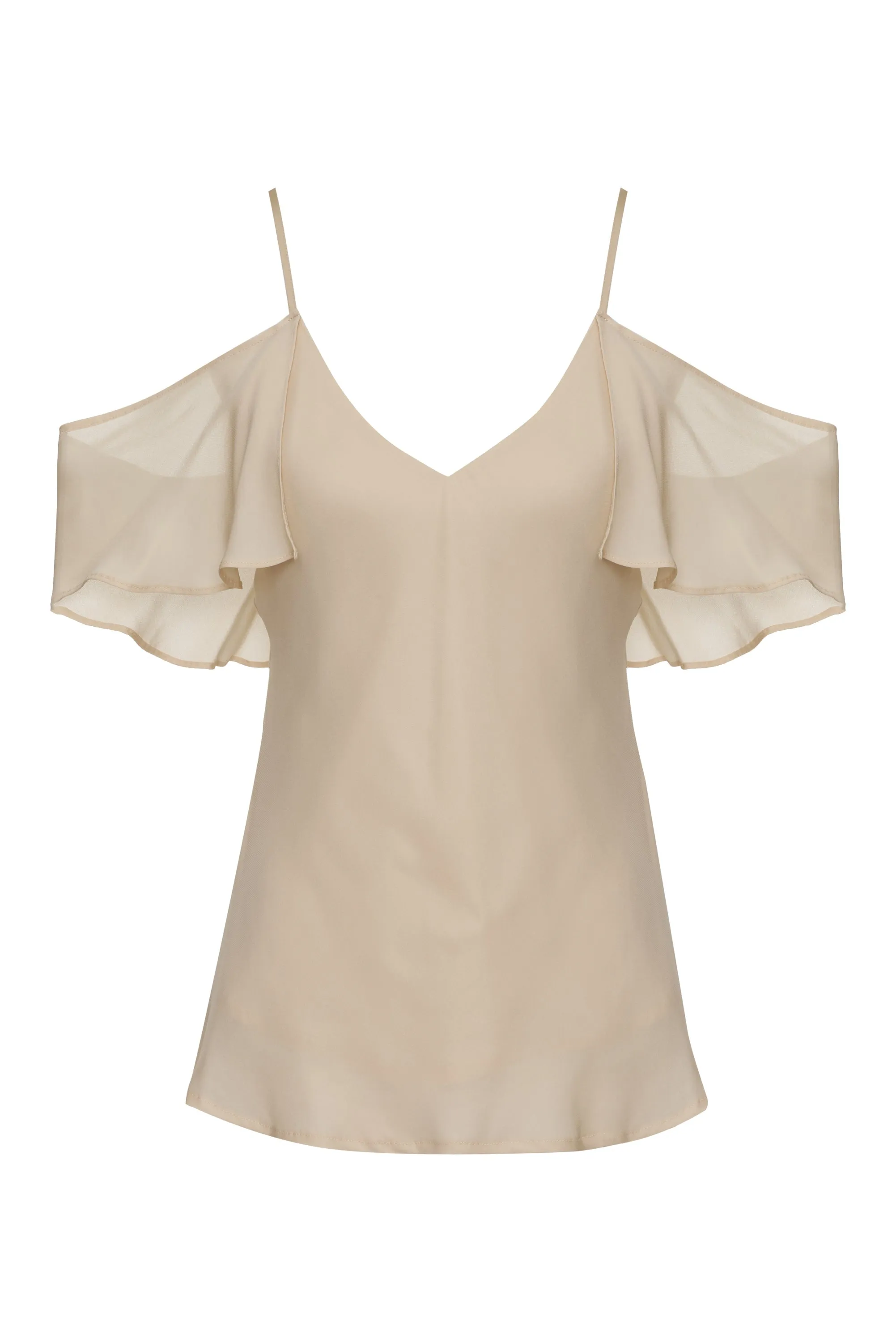 Now 60% OFF - London Sheer Cami Pearl