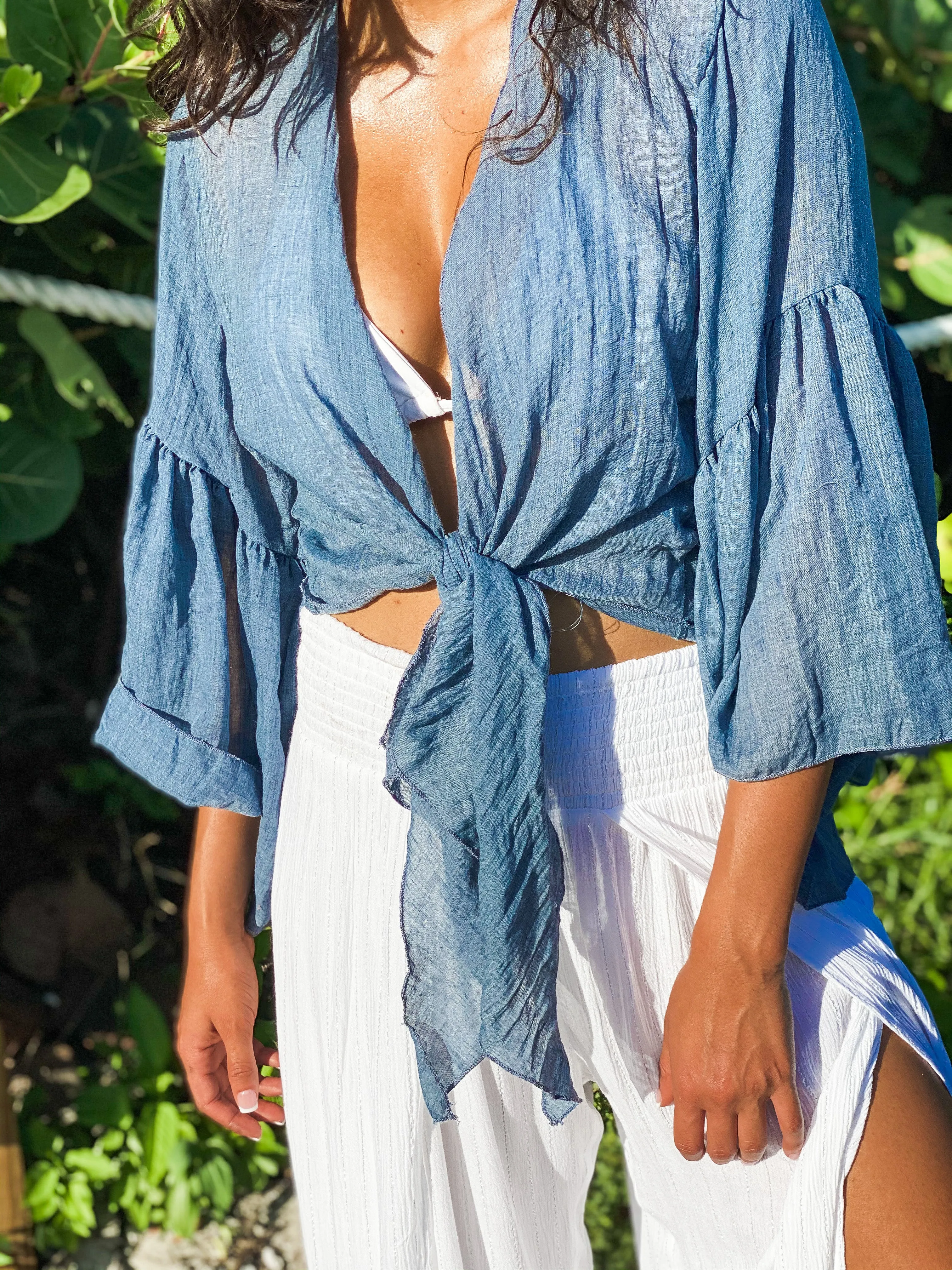 Olivia Top - Blue