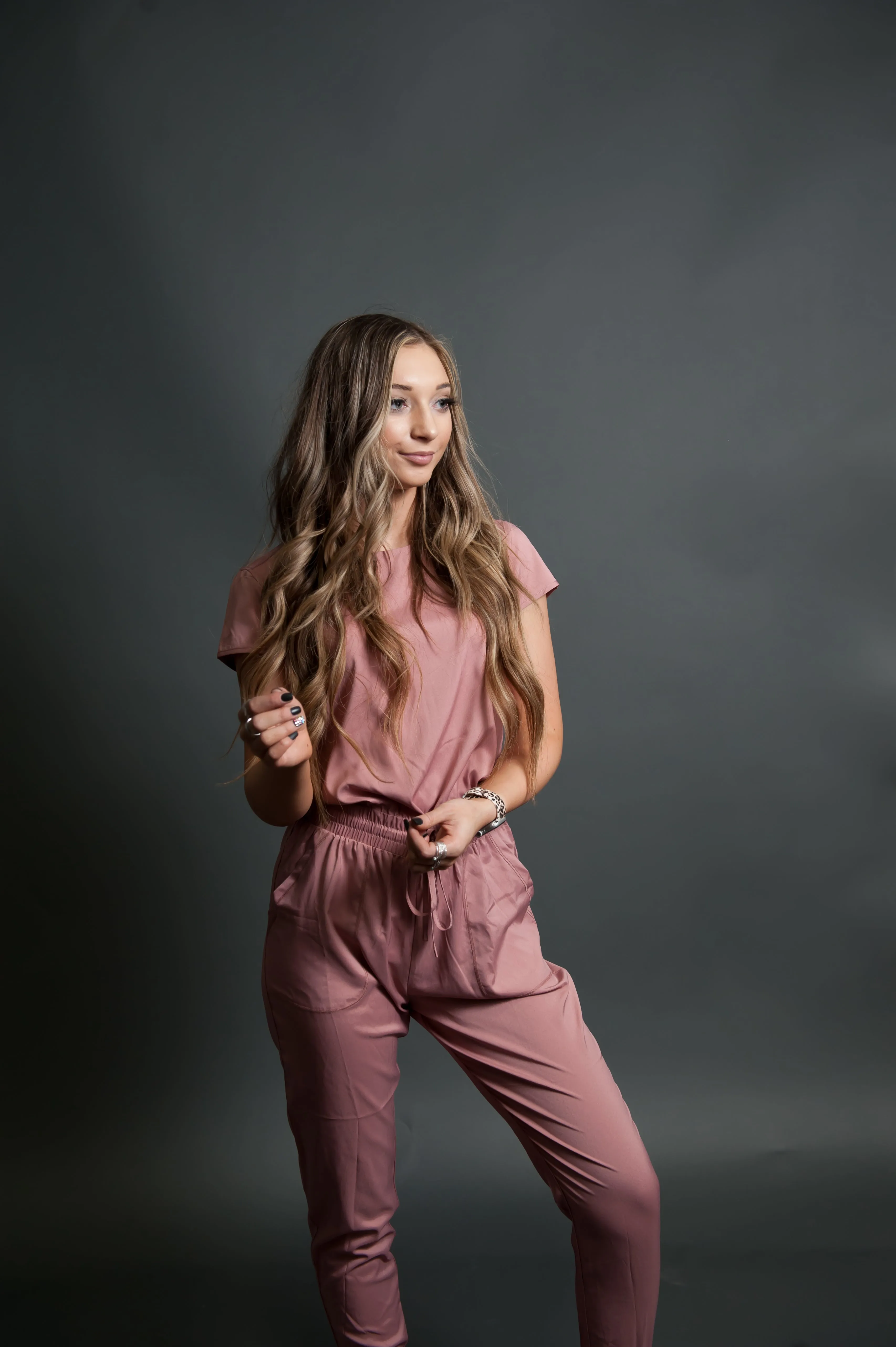 One-Piece Scrubsuit in Pink