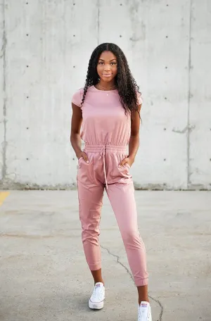 One-Piece Scrubsuit in Pink