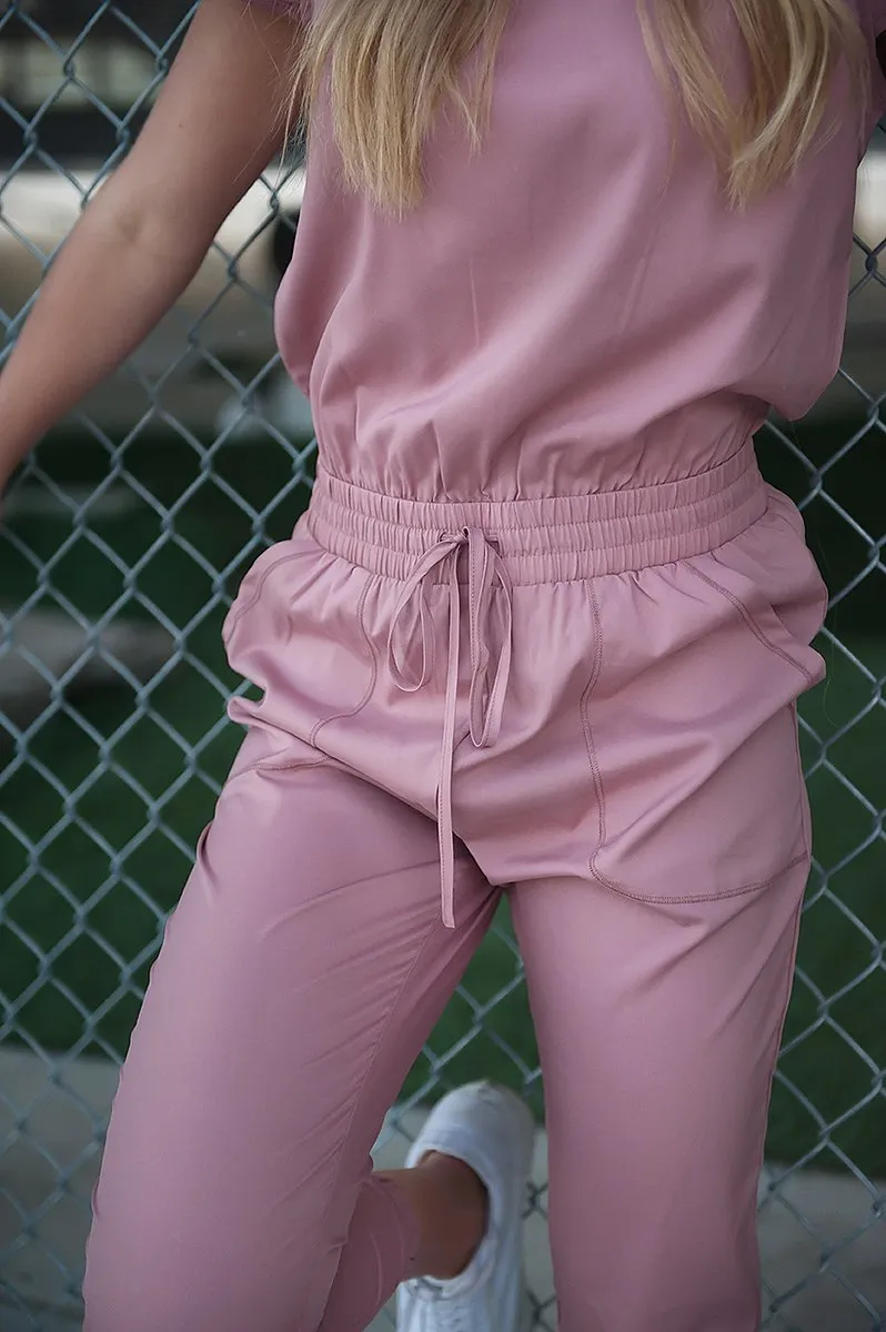 One-Piece Scrubsuit in Pink