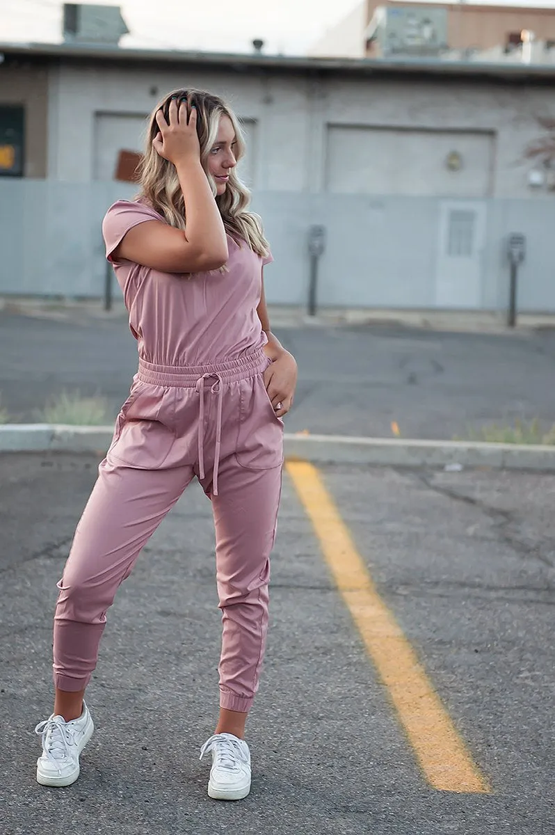 One-Piece Scrubsuit in Pink