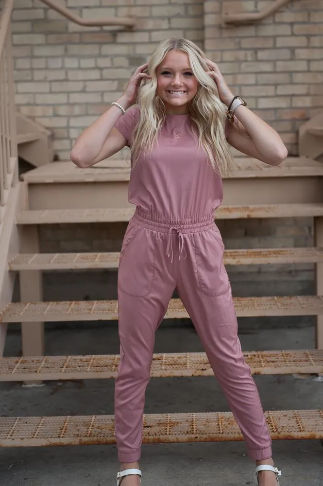 One-Piece Scrubsuit in Pink