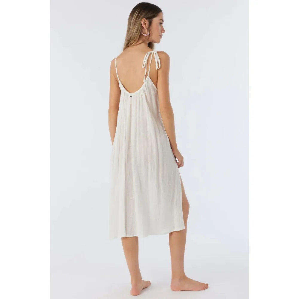 O'NEILL THERESA MIDI DRESS VANILLA