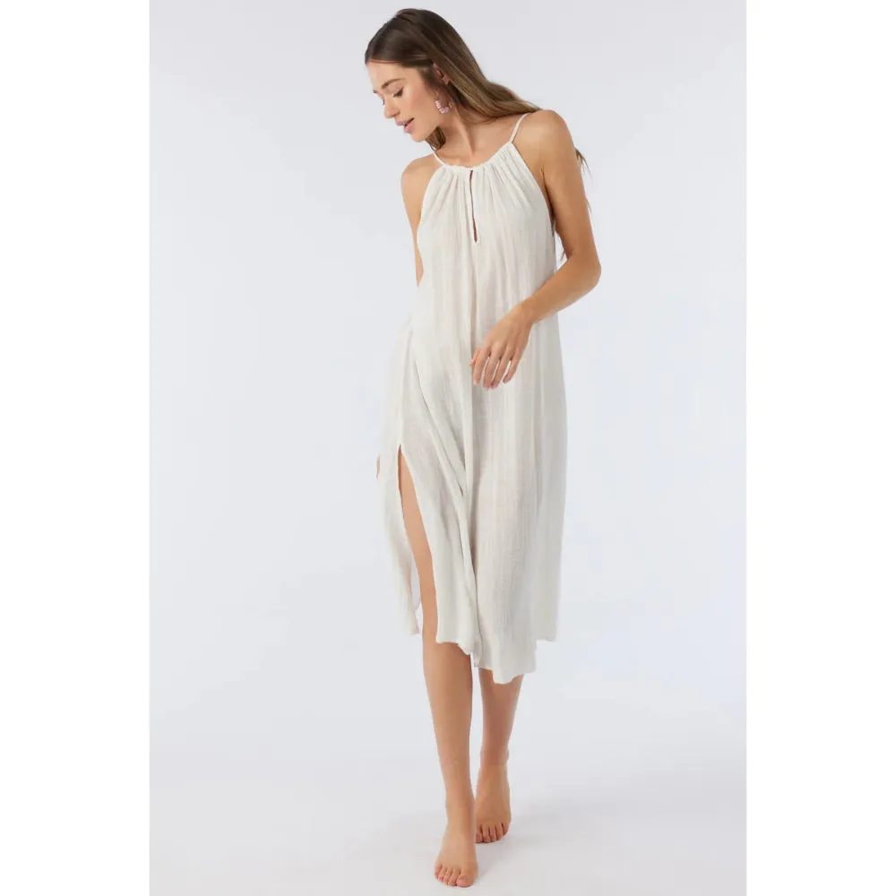 O'NEILL THERESA MIDI DRESS VANILLA