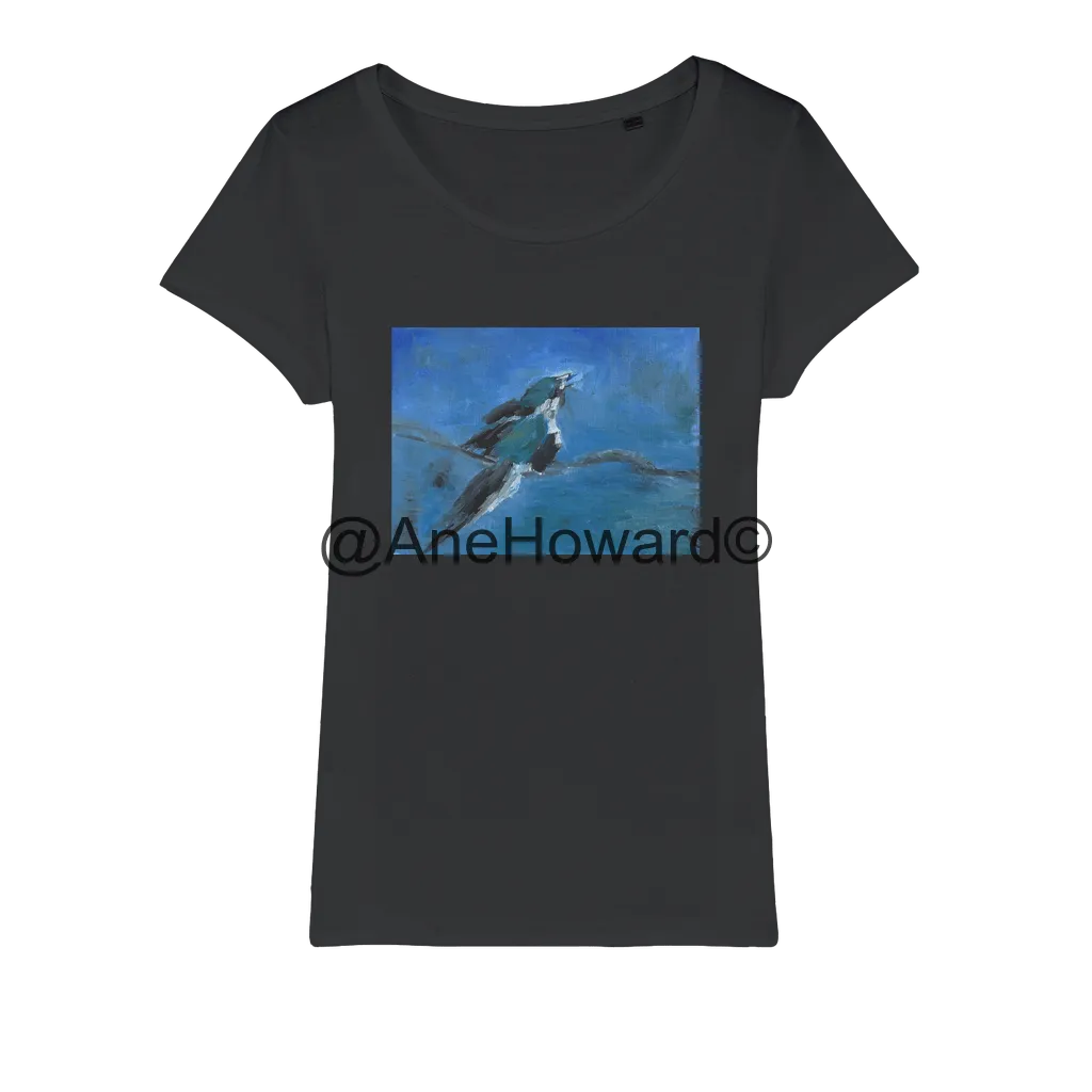 Organic Cotton Jersey Women's T-Shirt Blue Bird