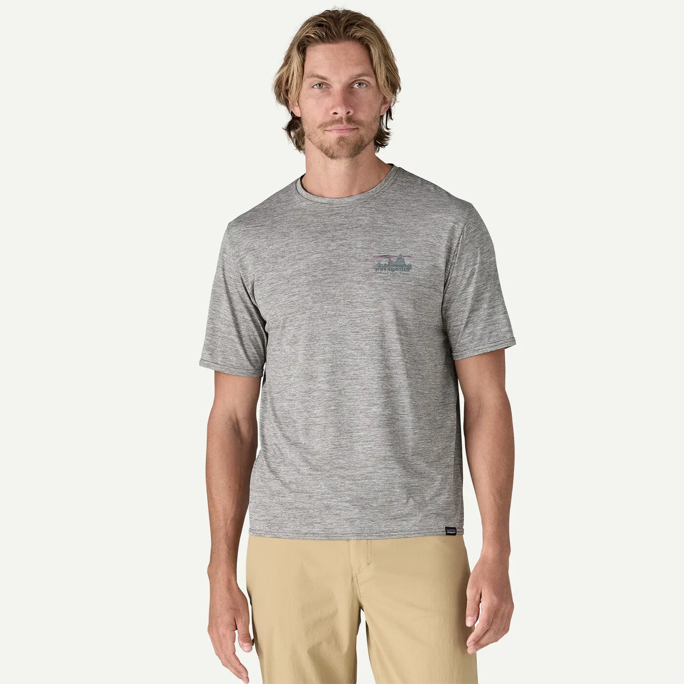 Patagonia Capilene® Cool Daily Graphic Shirt '73 Skyline: Feather Grey