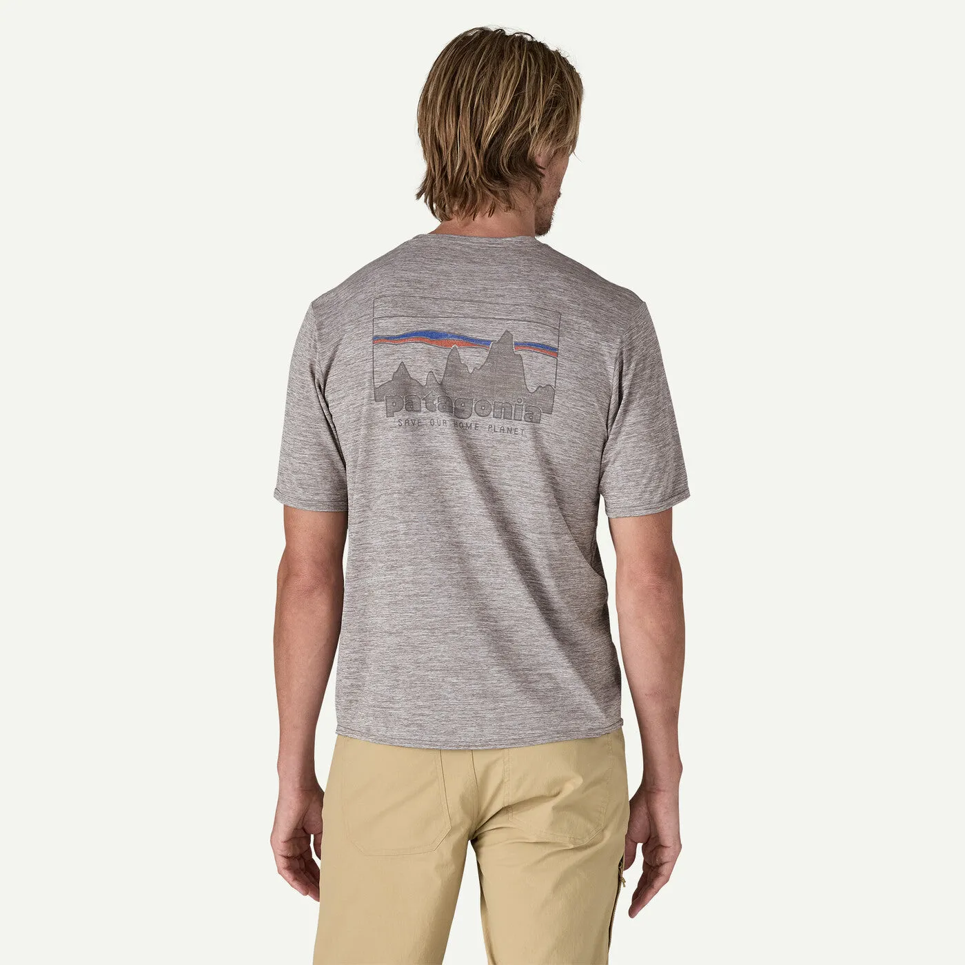 Patagonia Capilene® Cool Daily Graphic Shirt '73 Skyline: Feather Grey