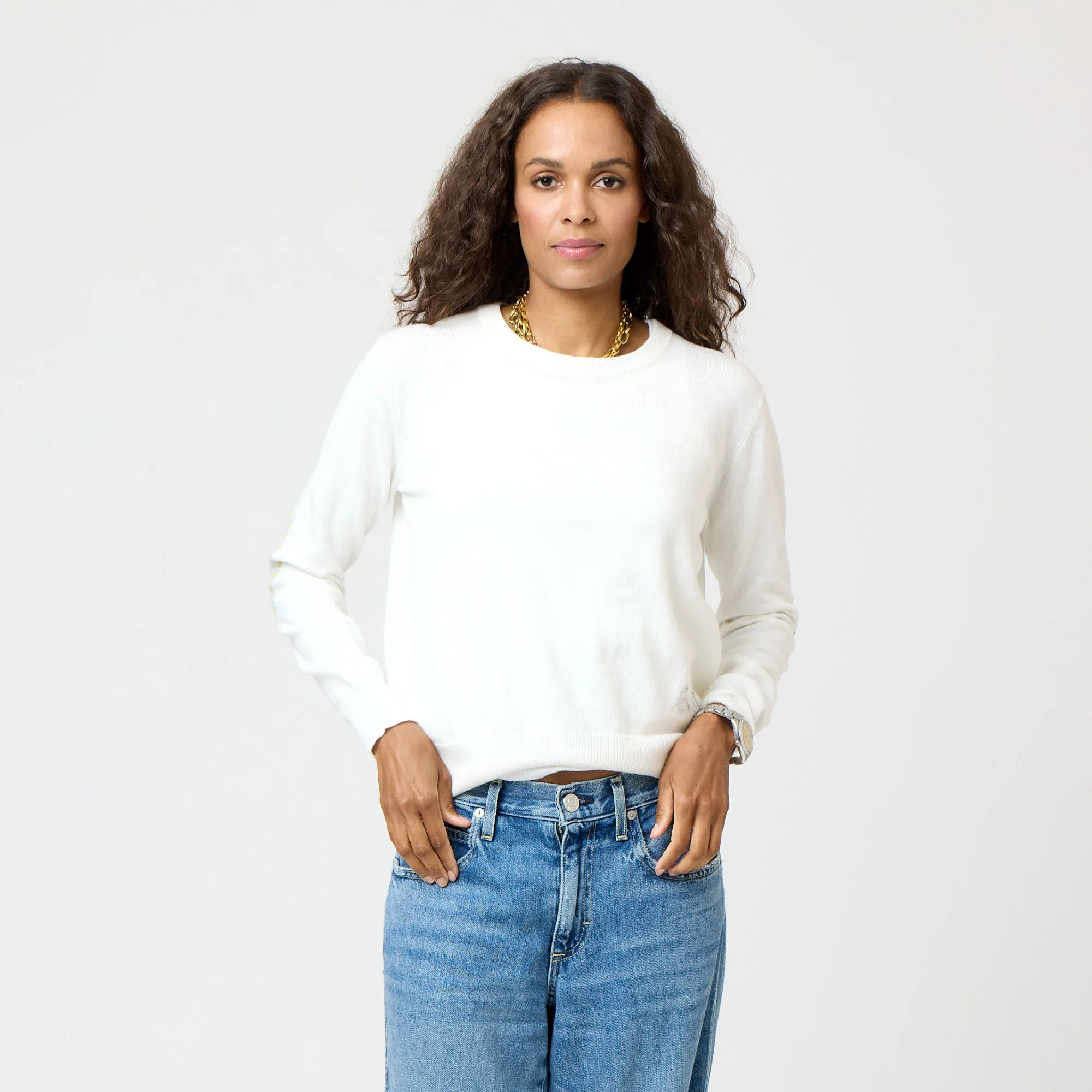 Patchwork Cotton Pullover