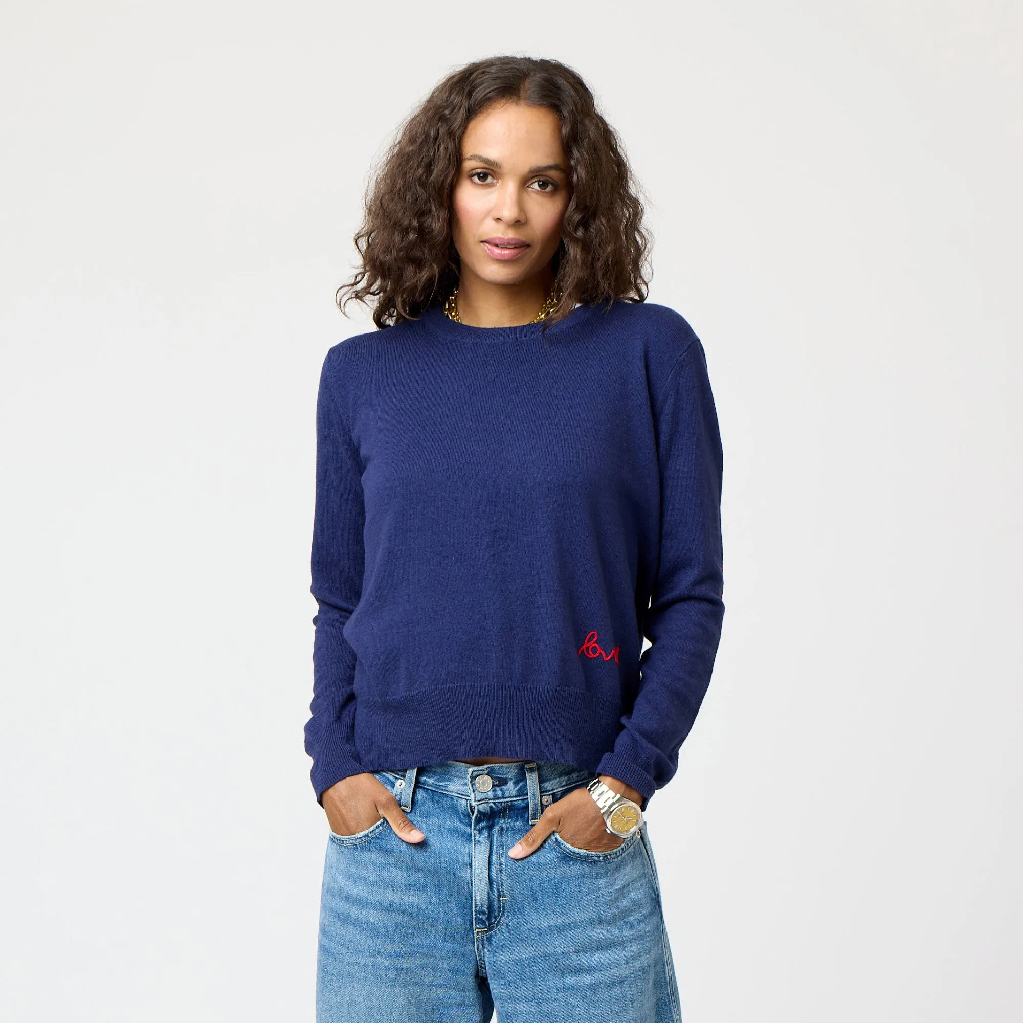 Patchwork Cotton Pullover