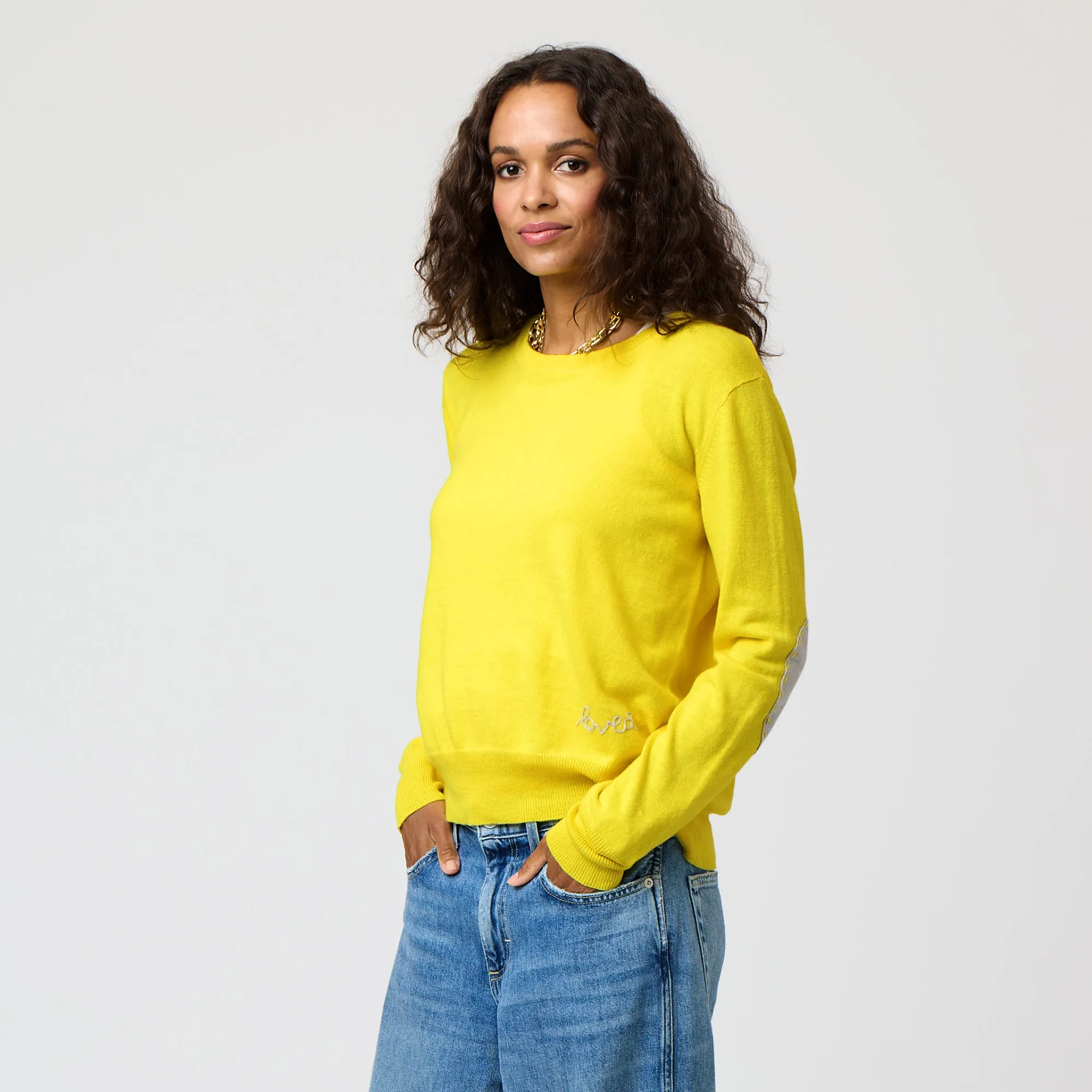 Patchwork Cotton Pullover