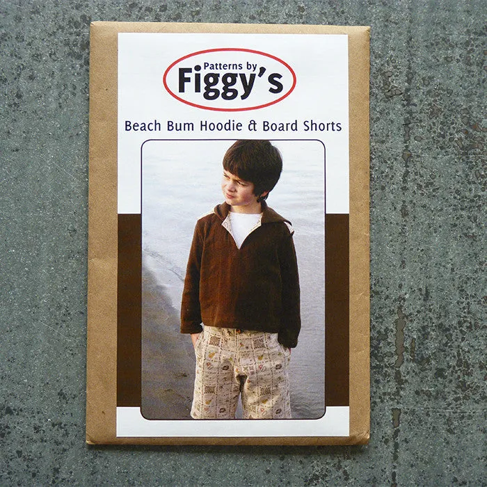 Patterns by Figgy's : Beach Bum Hoodie and Board Shorts