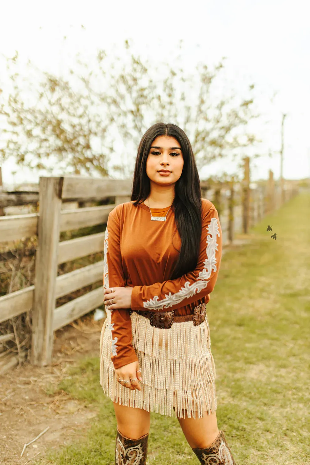 Pip'n Hot Long Sleeve - Saddle
