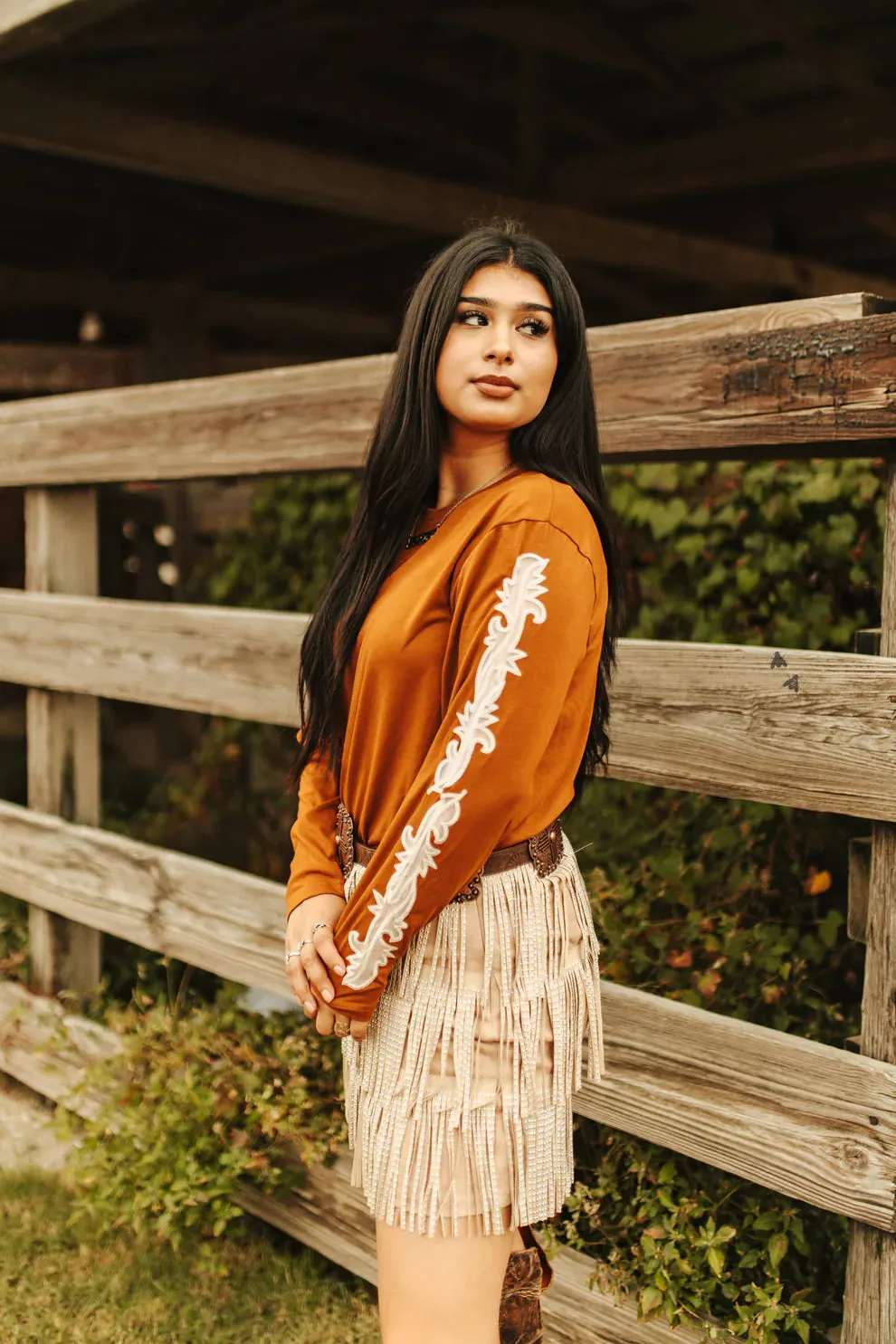 Pip'n Hot Long Sleeve - Saddle