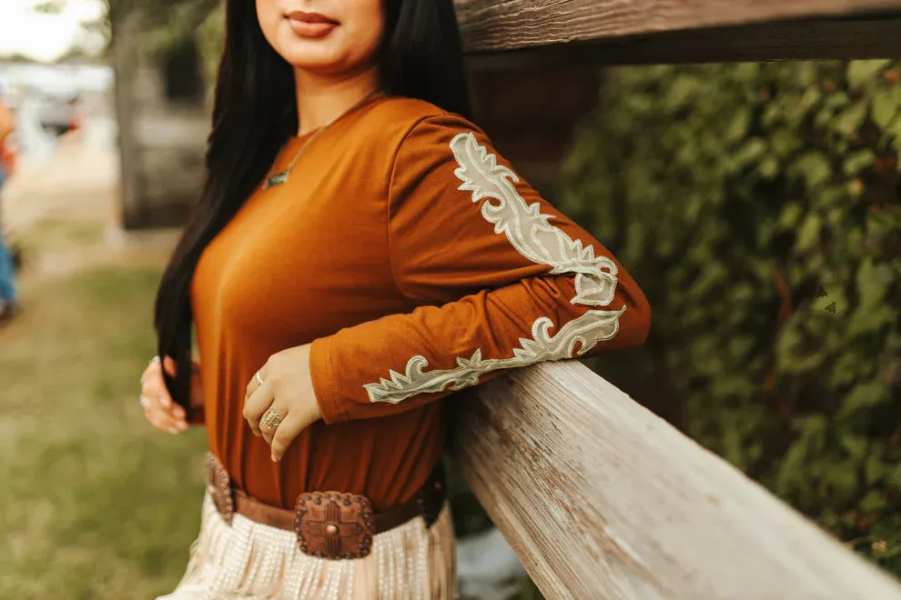 Pip'n Hot Long Sleeve - Saddle