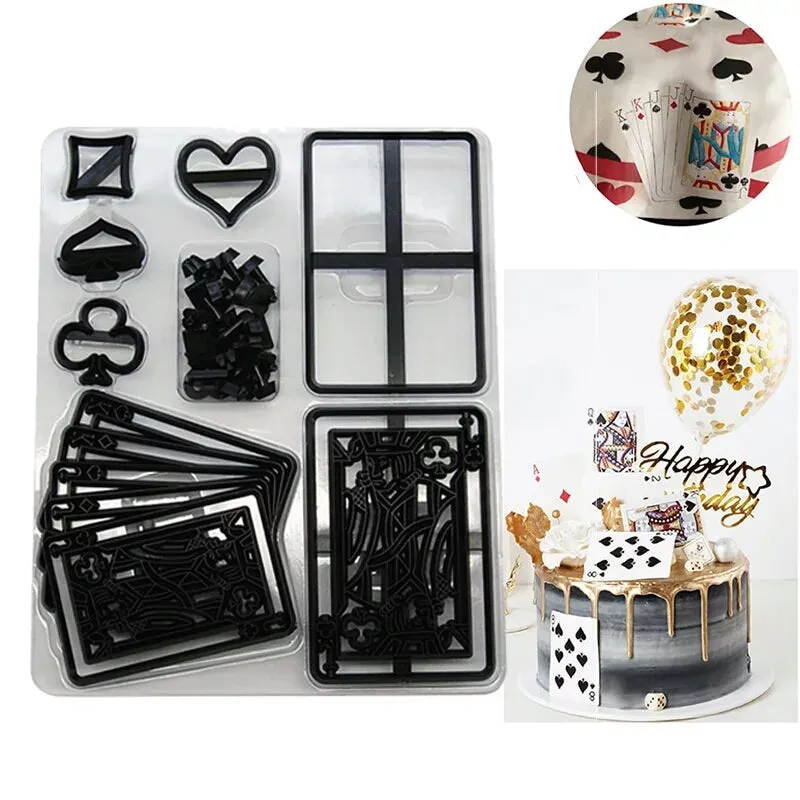 POKER PATCHWORK CUTTERS SET