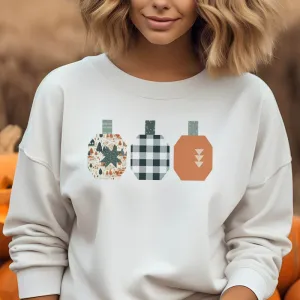 Pumpkin Patchwork Sweatshirt