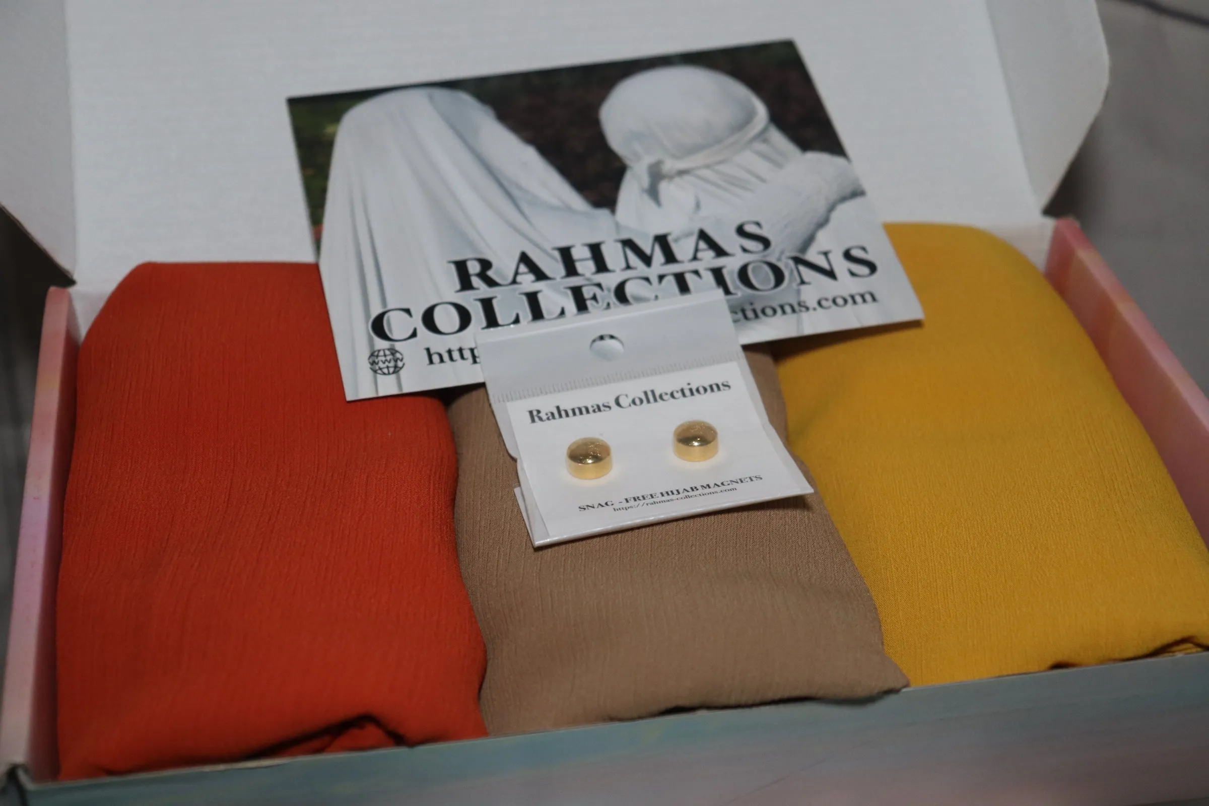 Ramadan  Georgette Crepe Hijab Box : Akilah
