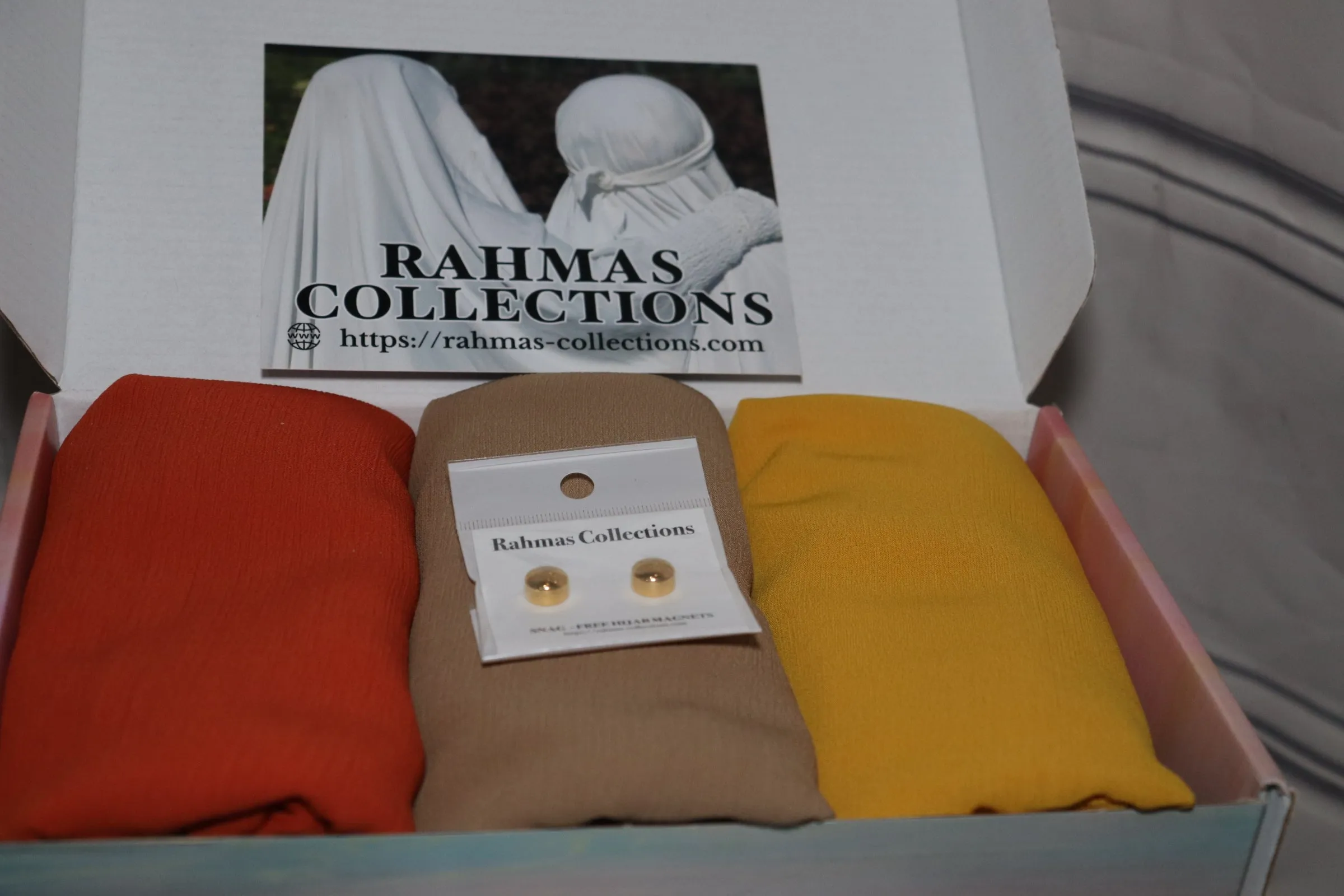 Ramadan  Georgette Crepe Hijab Box : Akilah