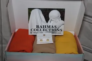 Ramadan  Georgette Crepe Hijab Box : Akilah