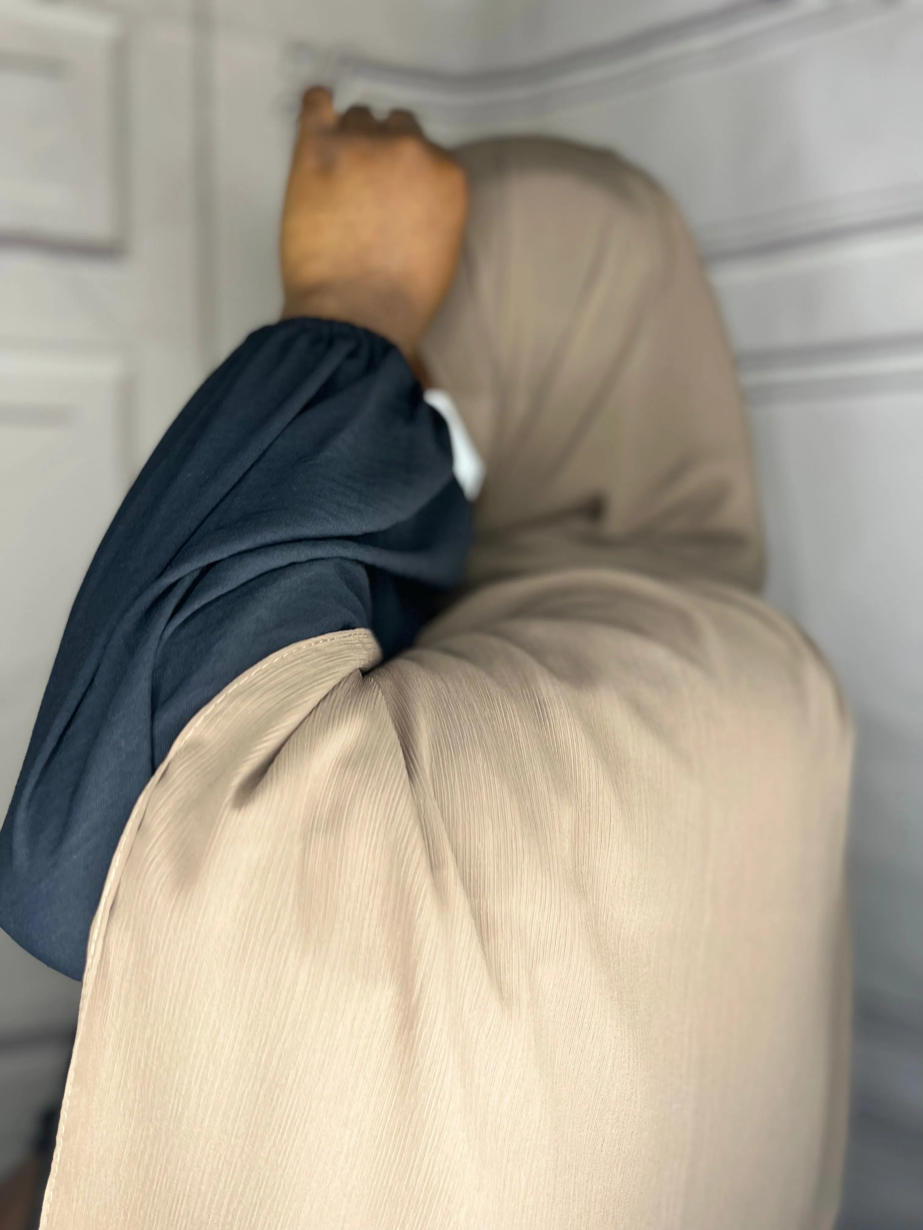 Ramadan  Georgette Crepe Hijab Box : Earth