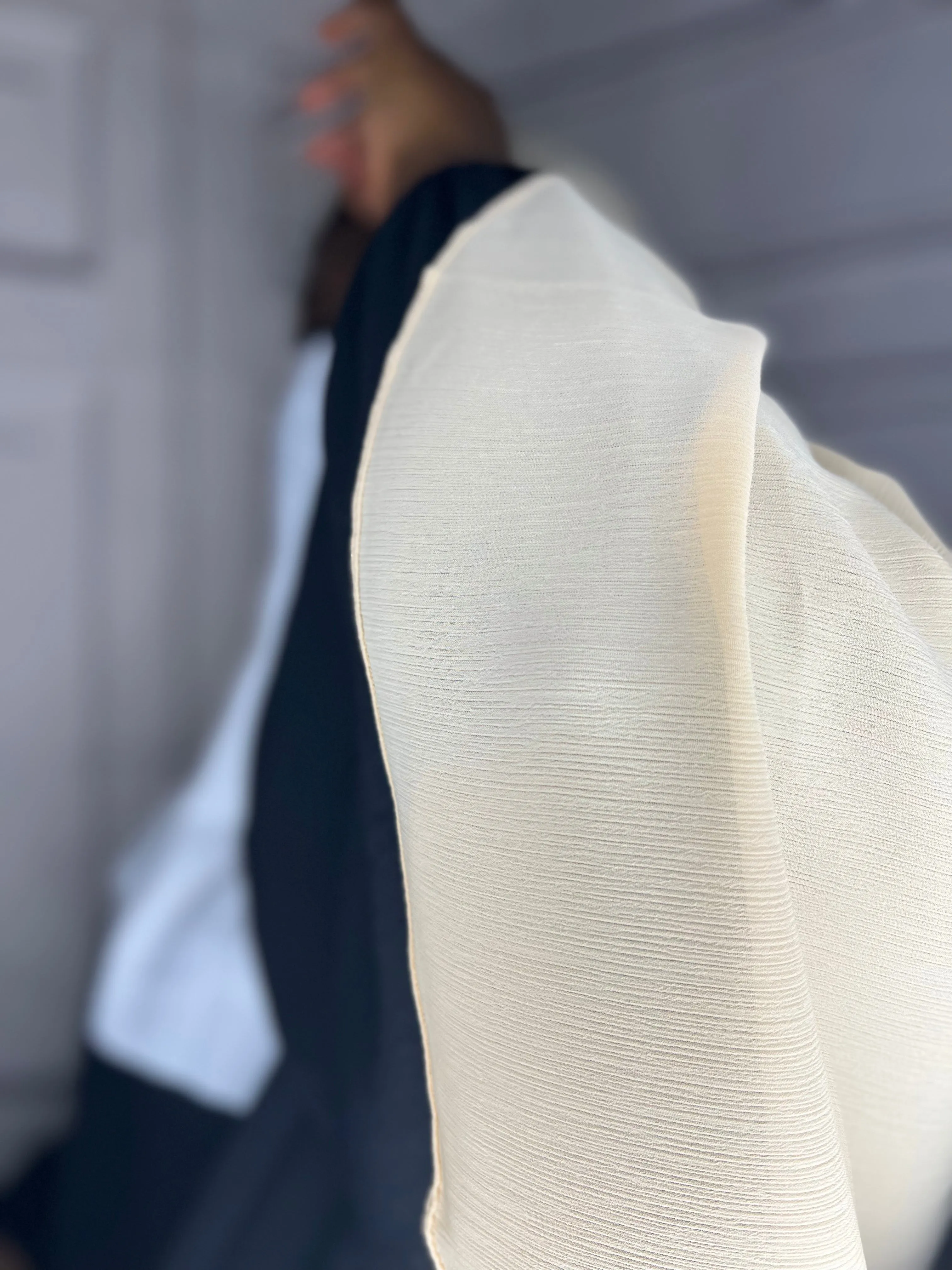 Ramadan  Georgette Crepe Hijab Box : Earth
