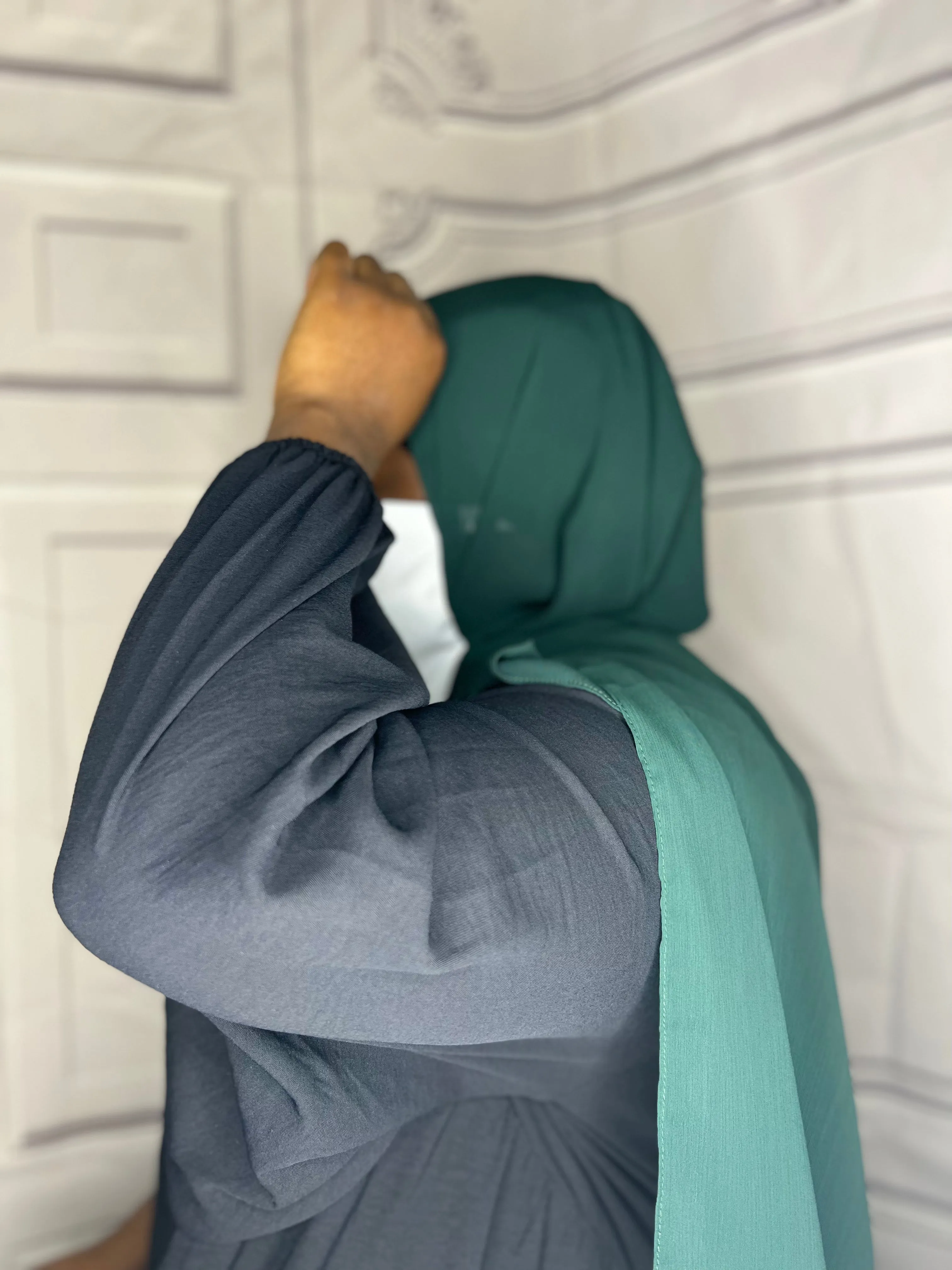 Ramadan  Georgette Crepe Hijab Box : Twilight
