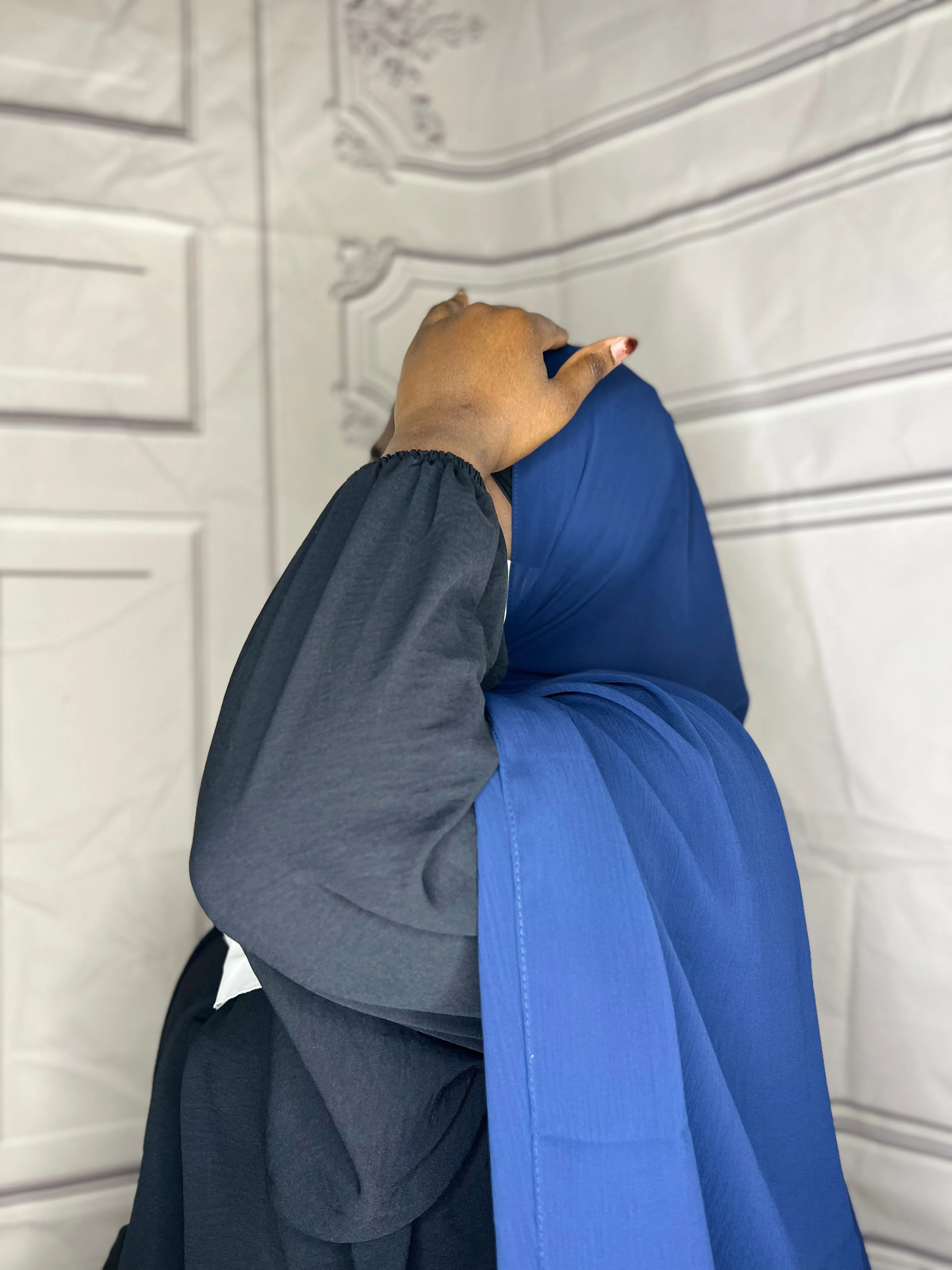 Ramadan  Georgette Crepe Hijab Box : Twilight