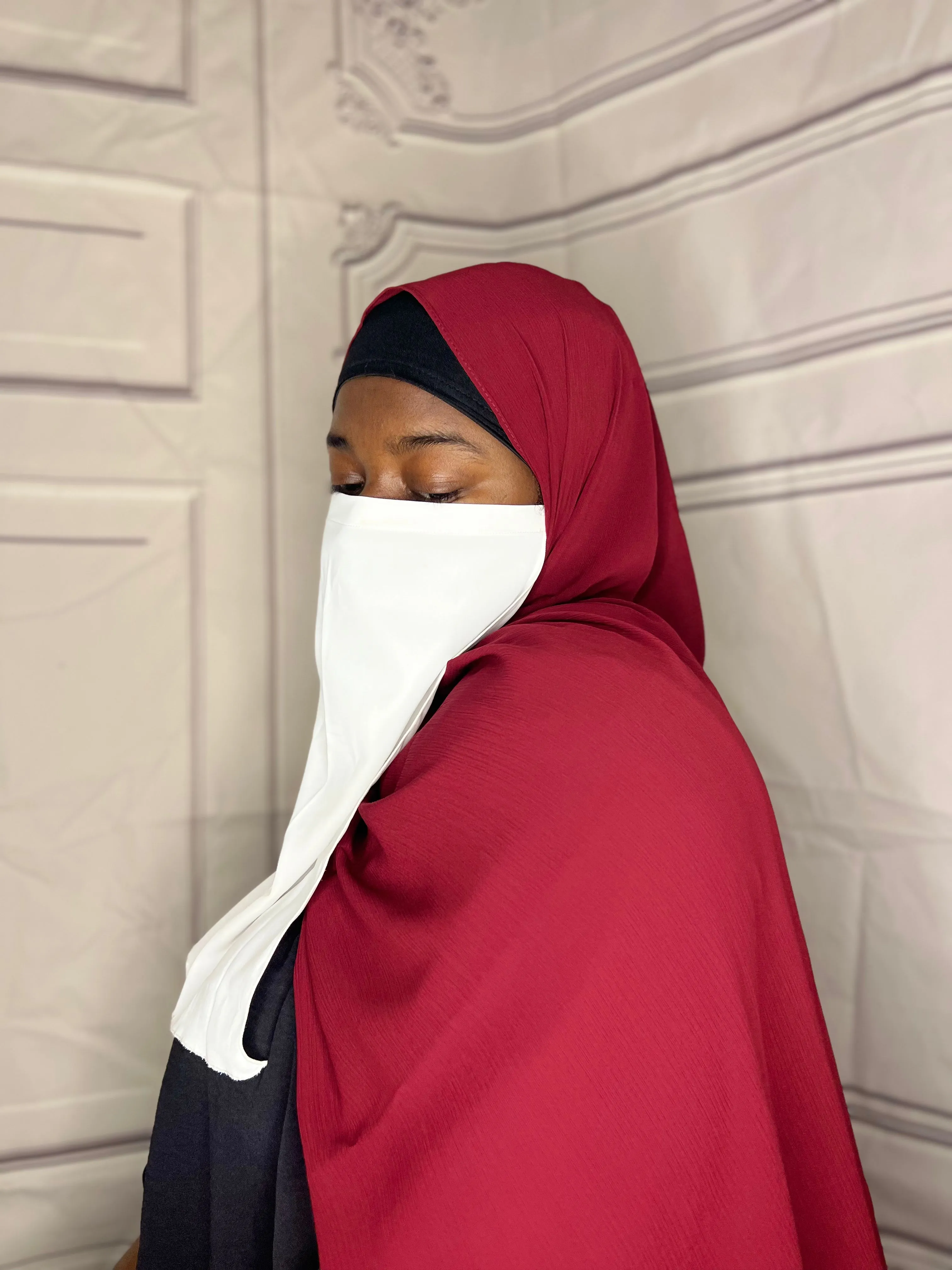 Ramadan  Georgette Crepe Hijab Box : Twilight