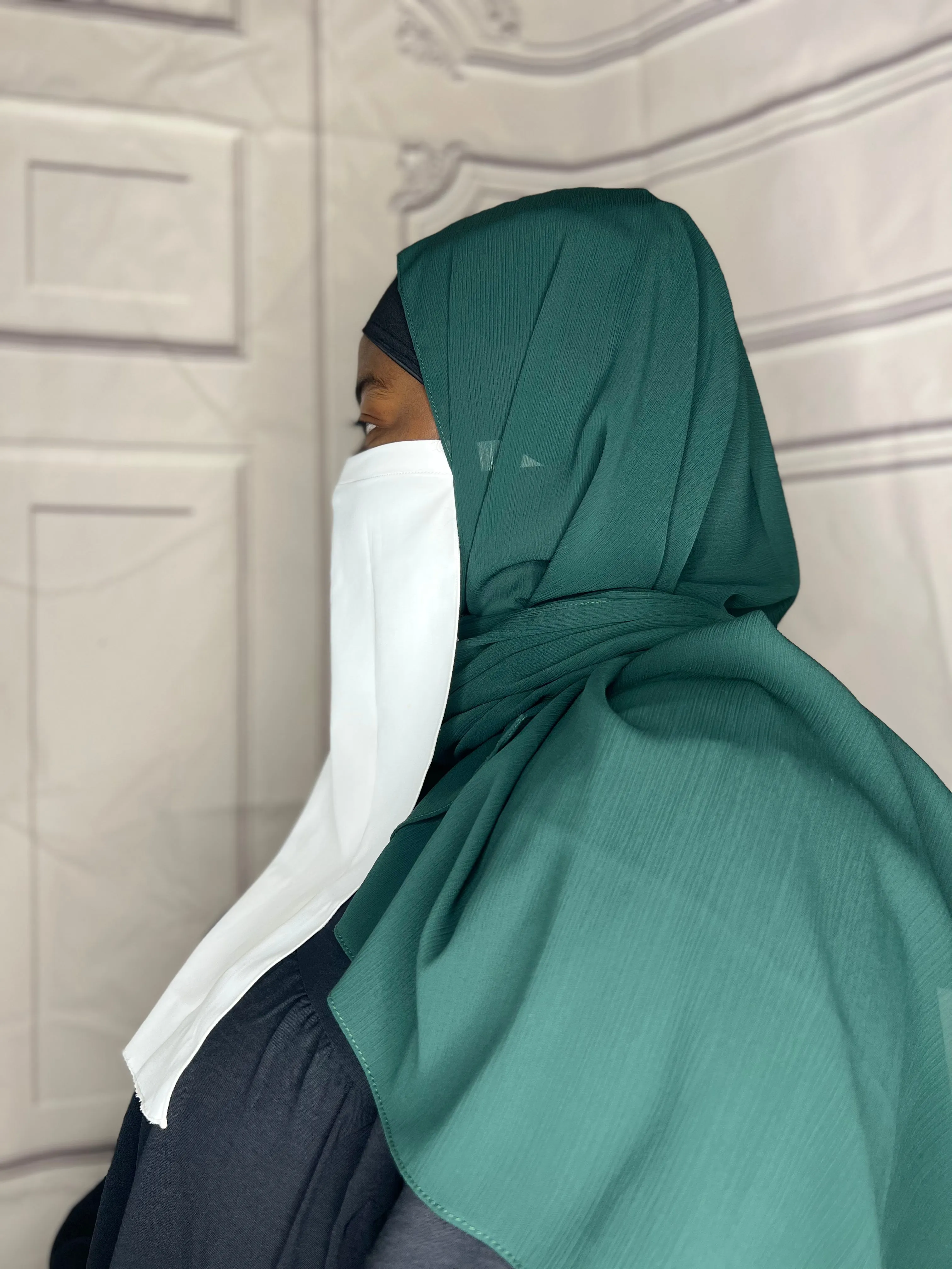 Ramadan  Georgette Crepe Hijab Box : Twilight