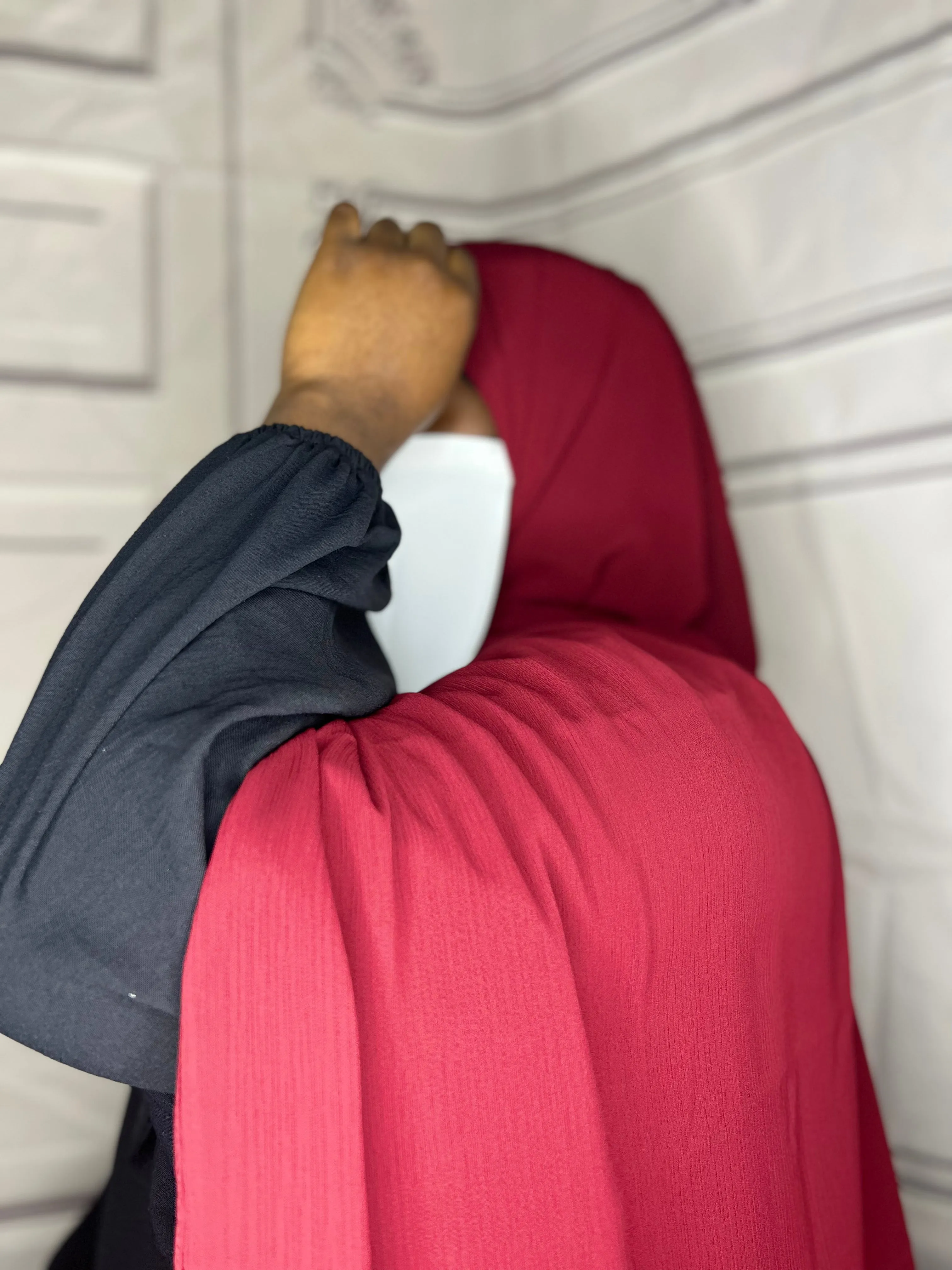 Ramadan  Georgette Crepe Hijab Box : Twilight