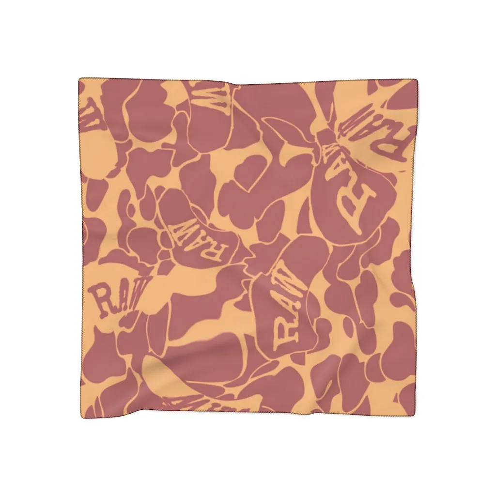 RAW SUSHI "Orange CAMO" Scarf