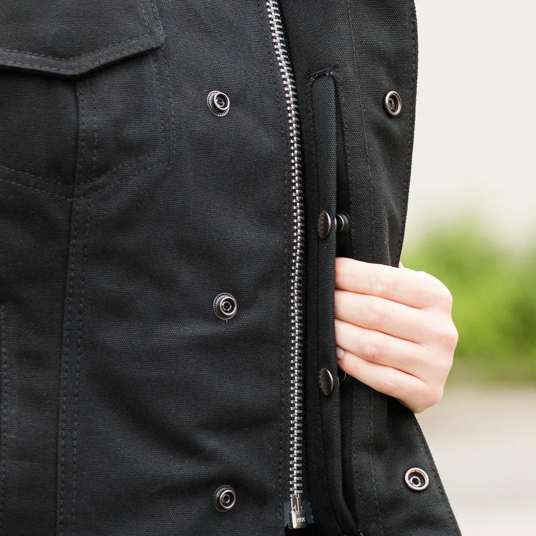REBEL ALEX Motorcycle Canvas Vest