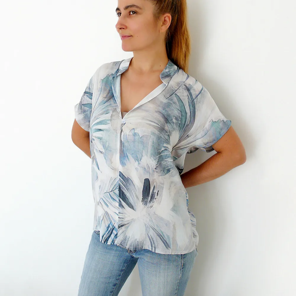 Relaxed-fit Shirt Sewing Pattern N.67