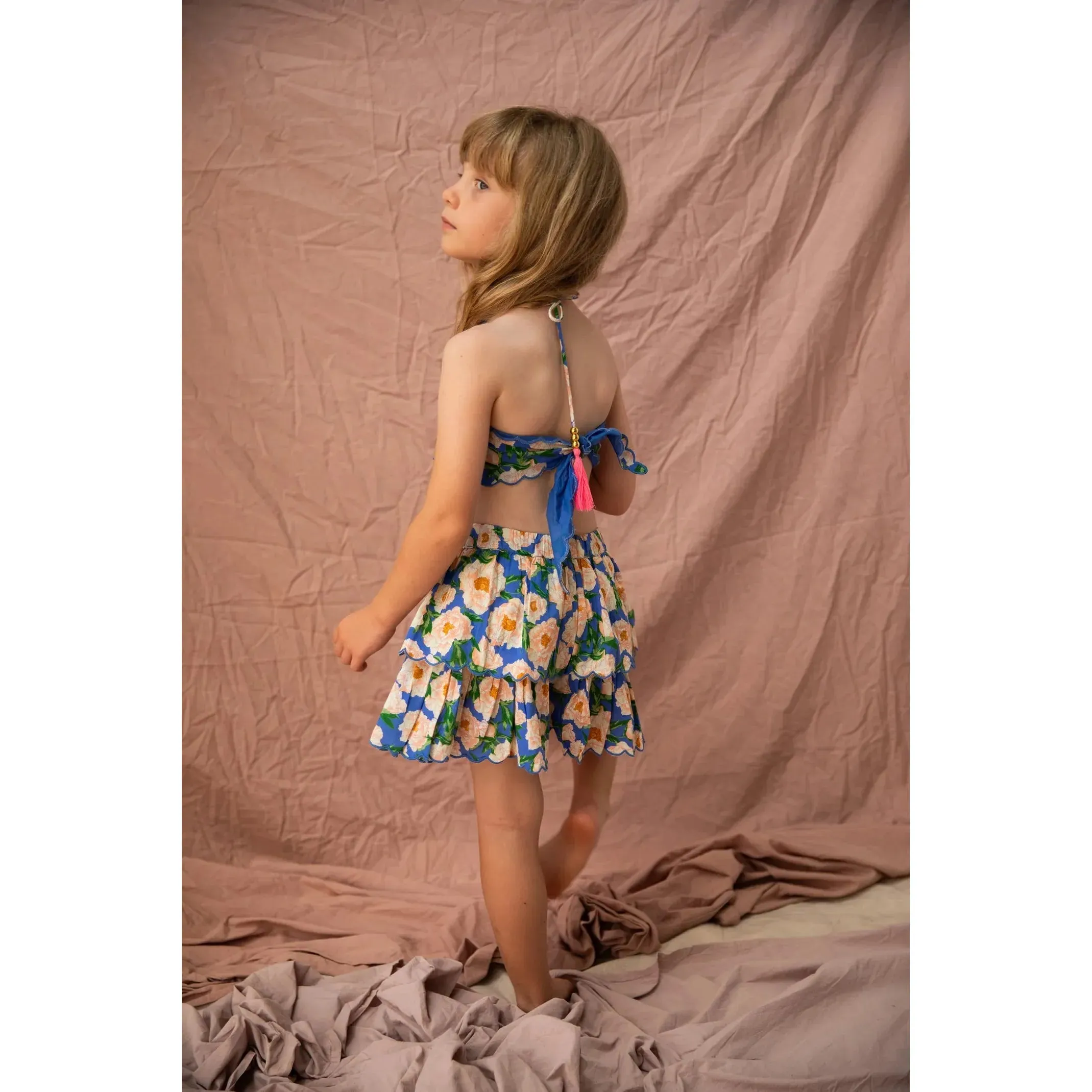Remi Top-Soiree Bouquet Bondi Blue