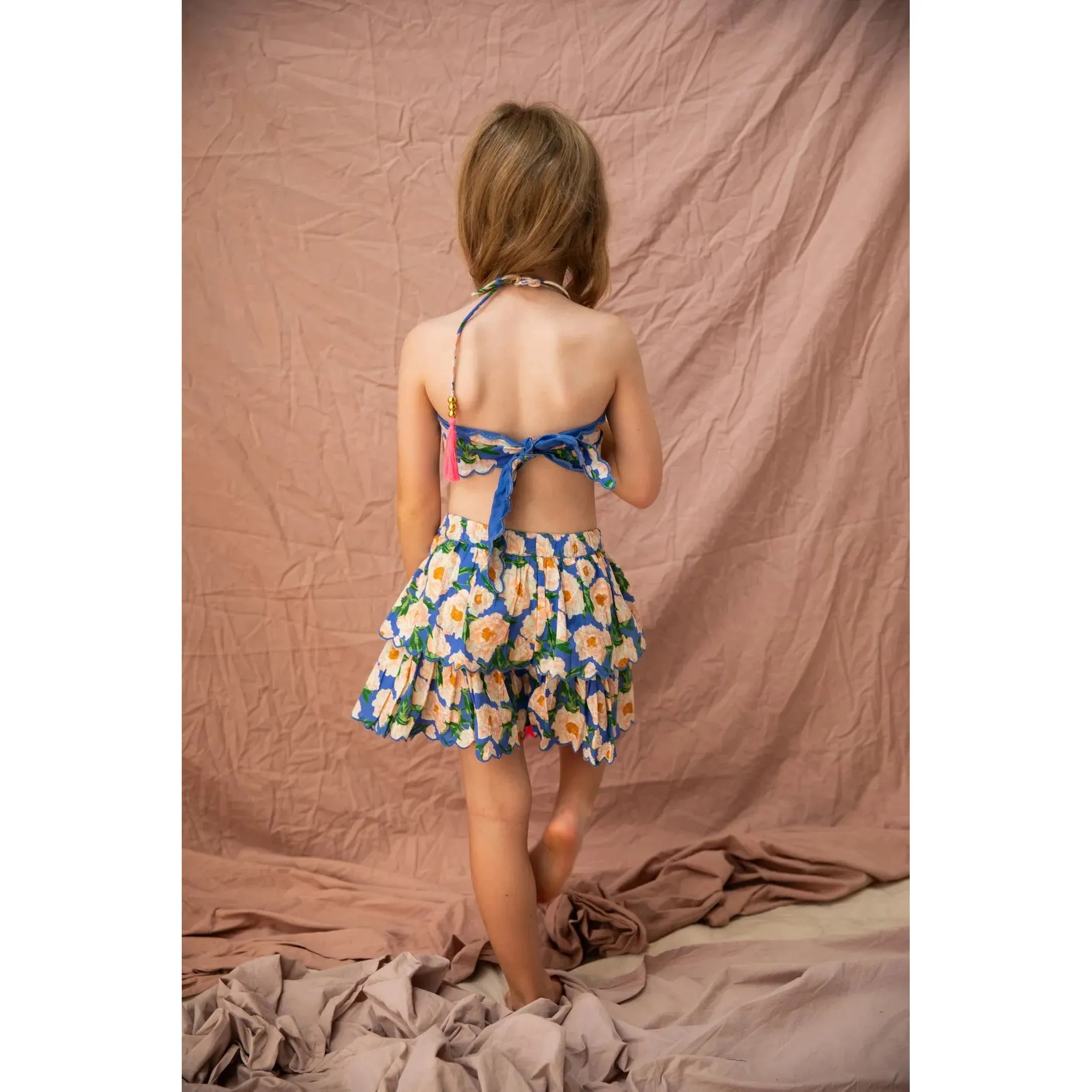 Remi Top-Soiree Bouquet Bondi Blue