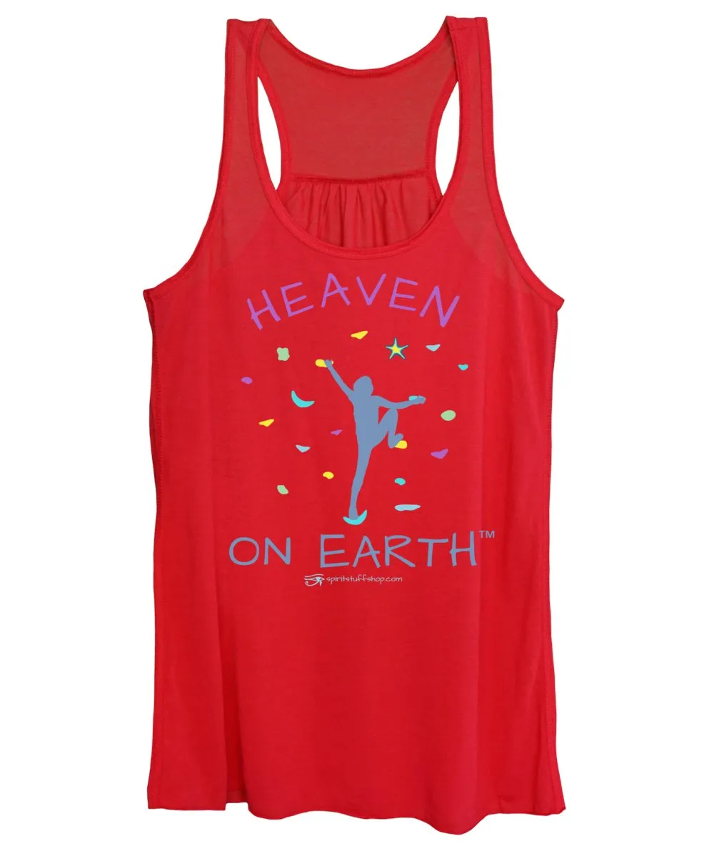 Rock Climbing Heaven On Earth - Women's Tank Top