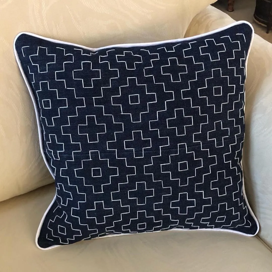 Sashiko Throw Pillows