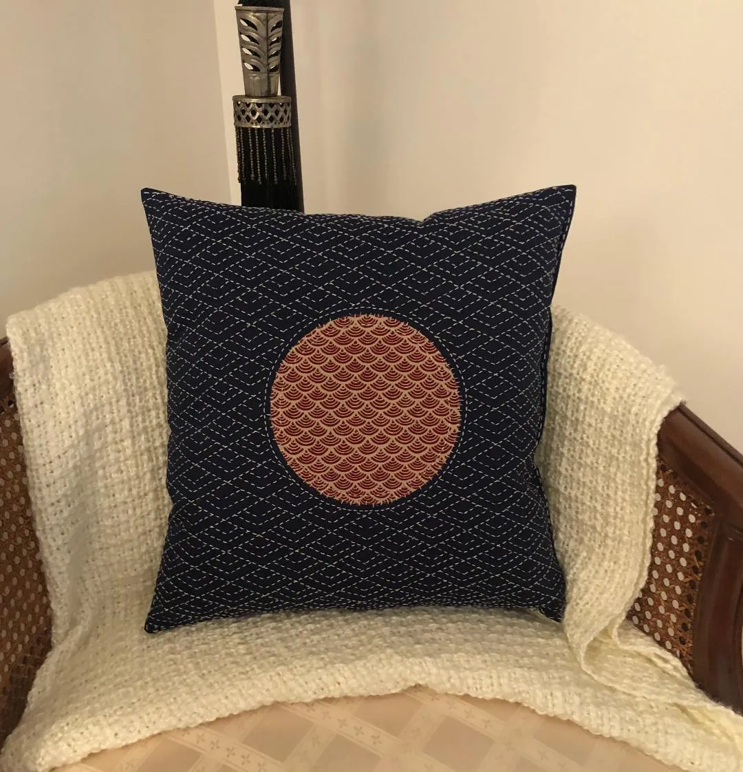 Sashiko Throw Pillows