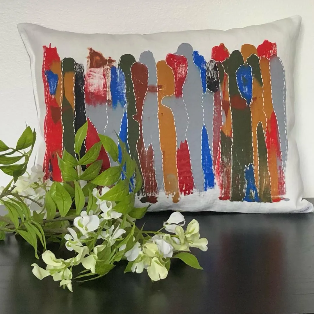 Sashiko Throw Pillows