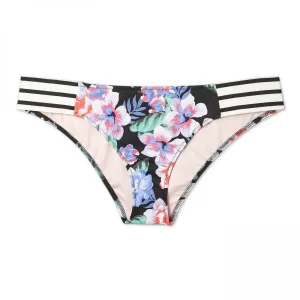 Shade & Shore Women's Sun Coast Cheeky Ribbed Strap Bikini Bottom