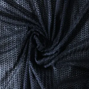 Sheer Lace Arimas Black Rose 280cm